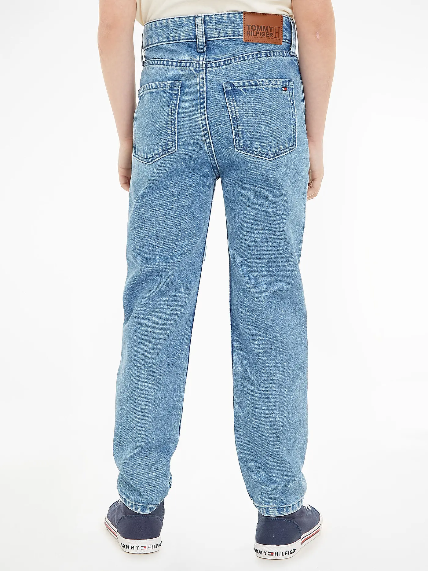 TOMMY HILFIGER | Mädchen Jeans Regular Fit | hellblau