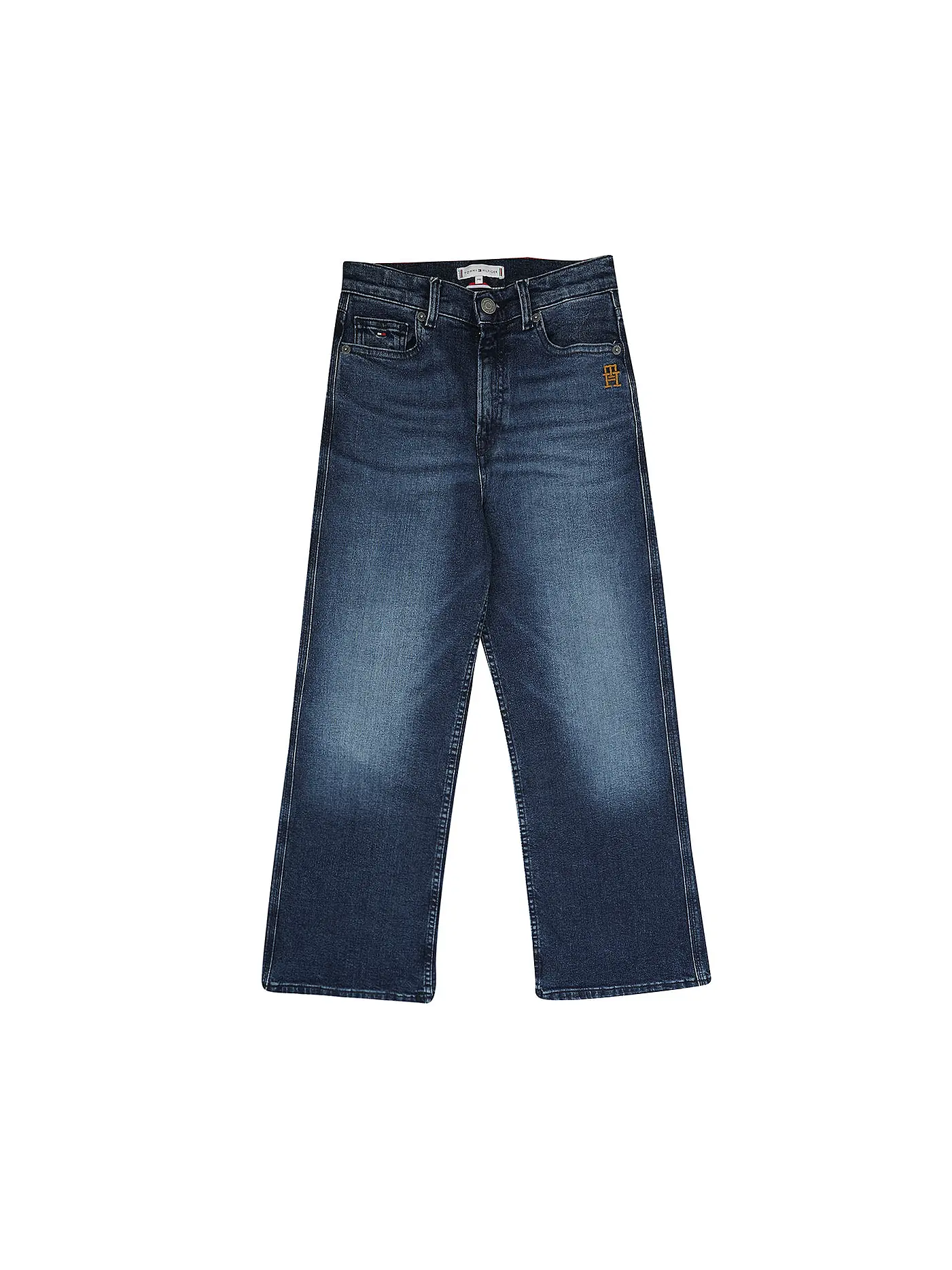 TOMMY HILFIGER | Mädchen Jeans Wide Leg MABEL  | blau