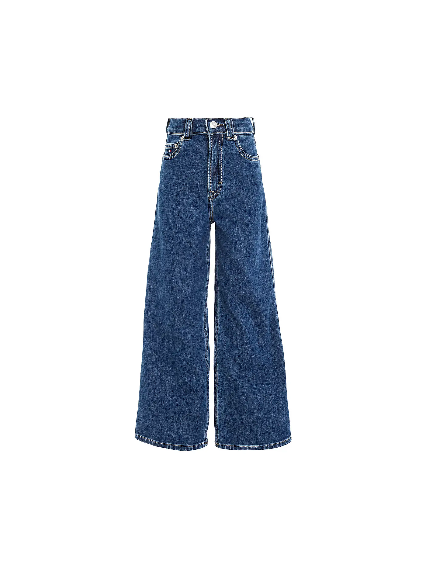 TOMMY HILFIGER | Mädchen Jeans Wide Leg | blau