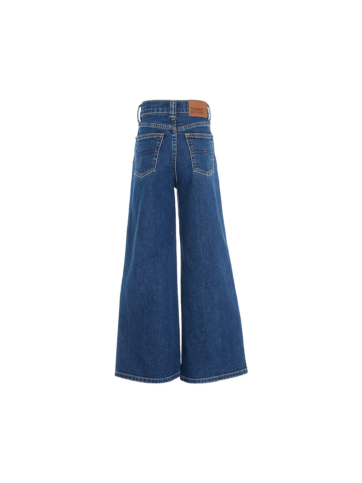 TOMMY HILFIGER | Mädchen Jeans Wide Leg | blau