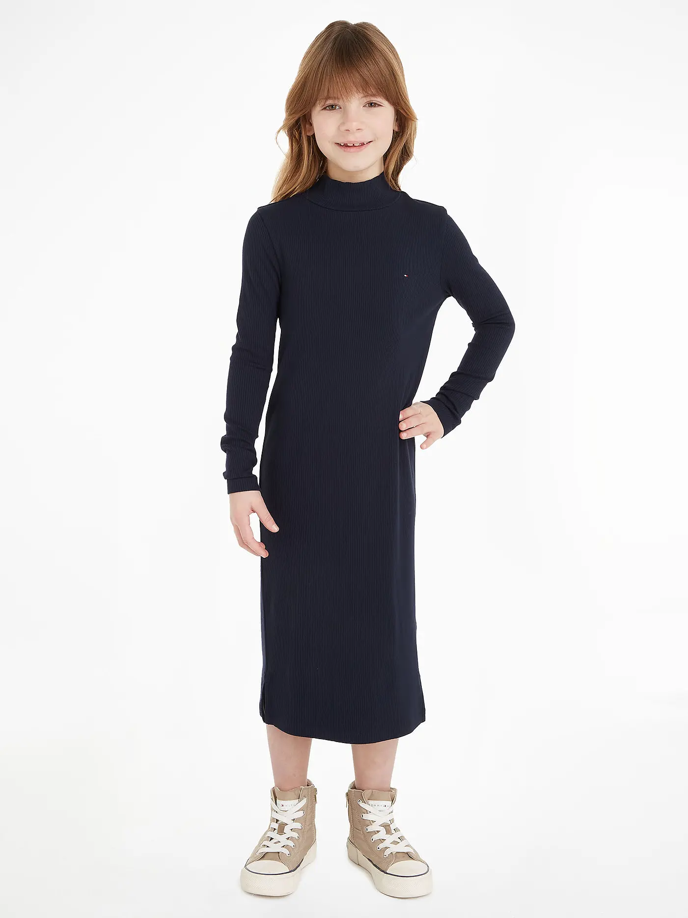 TOMMY HILFIGER | Mädchen Kleid | dunkelblau
