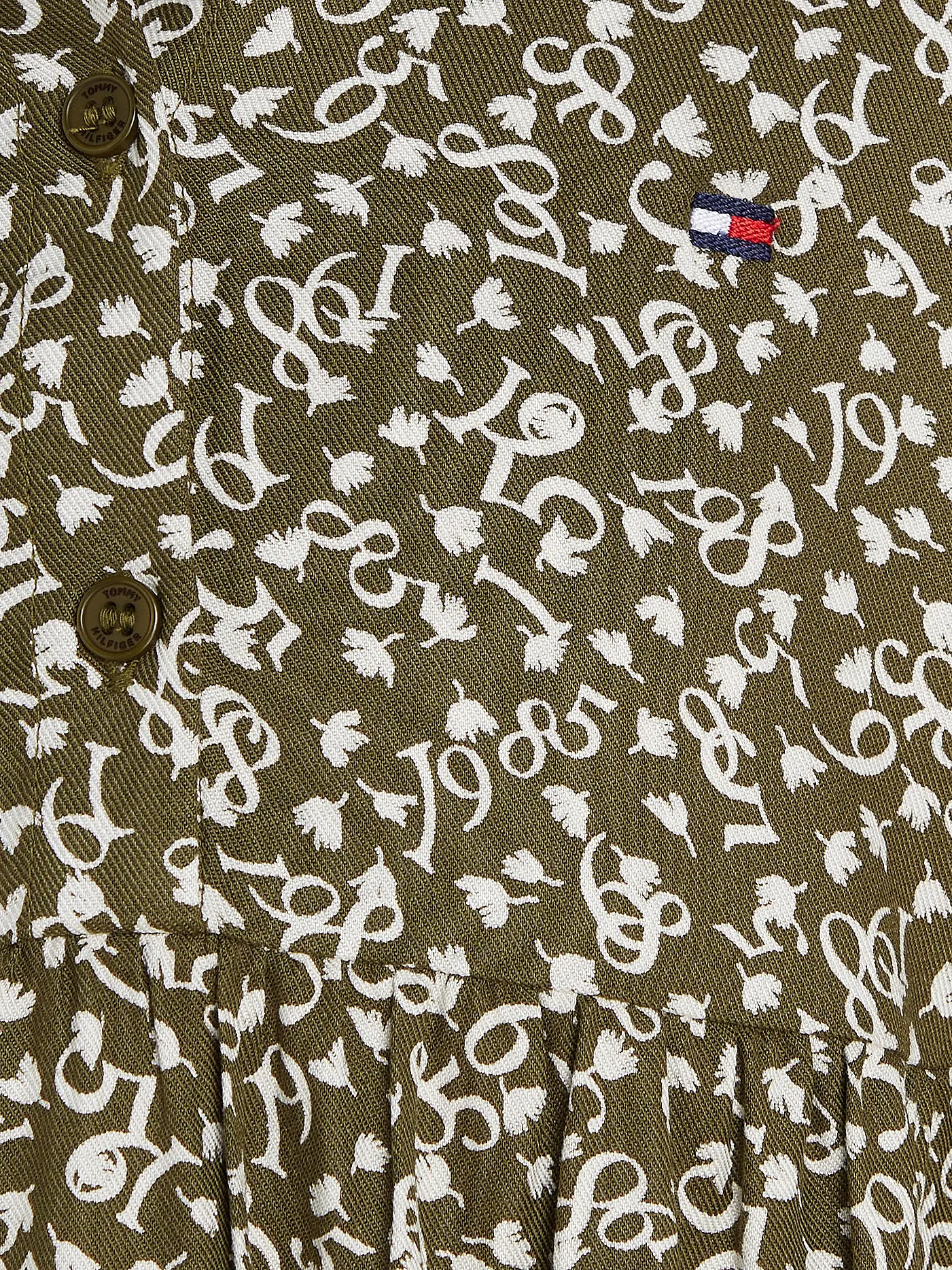 TOMMY HILFIGER | Mädchen Kleid | grün