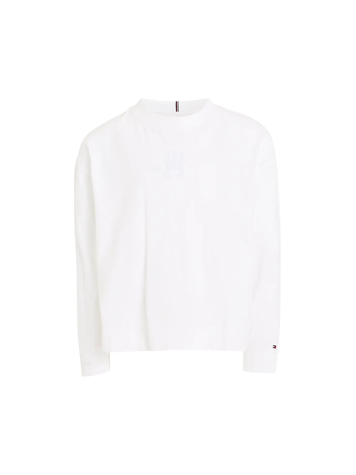 TOMMY HILFIGER | Mädchen Langarmshirt | weiss