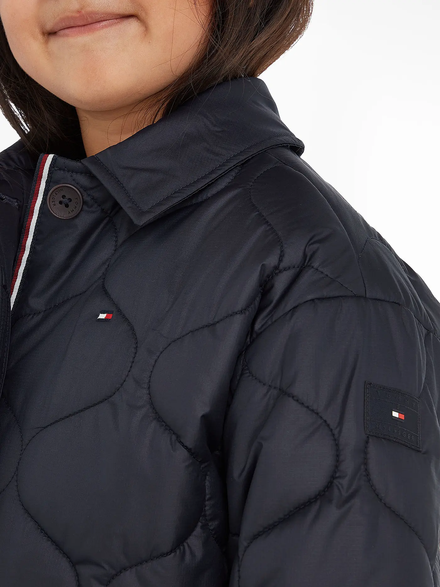 TOMMY HILFIGER | Mädchen Mantel | dunkelblau