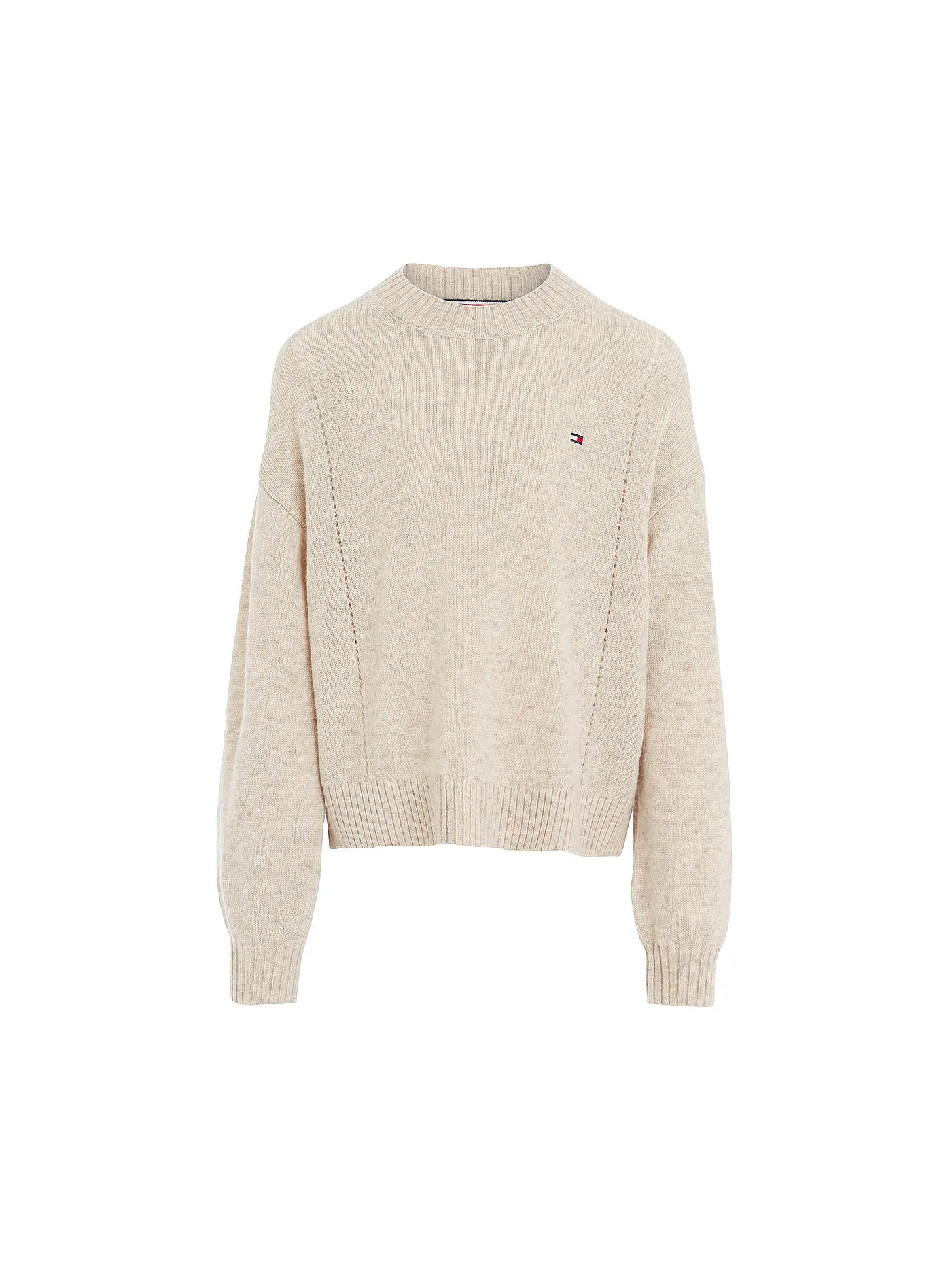 TOMMY HILFIGER | Mädchen Pullover | beige