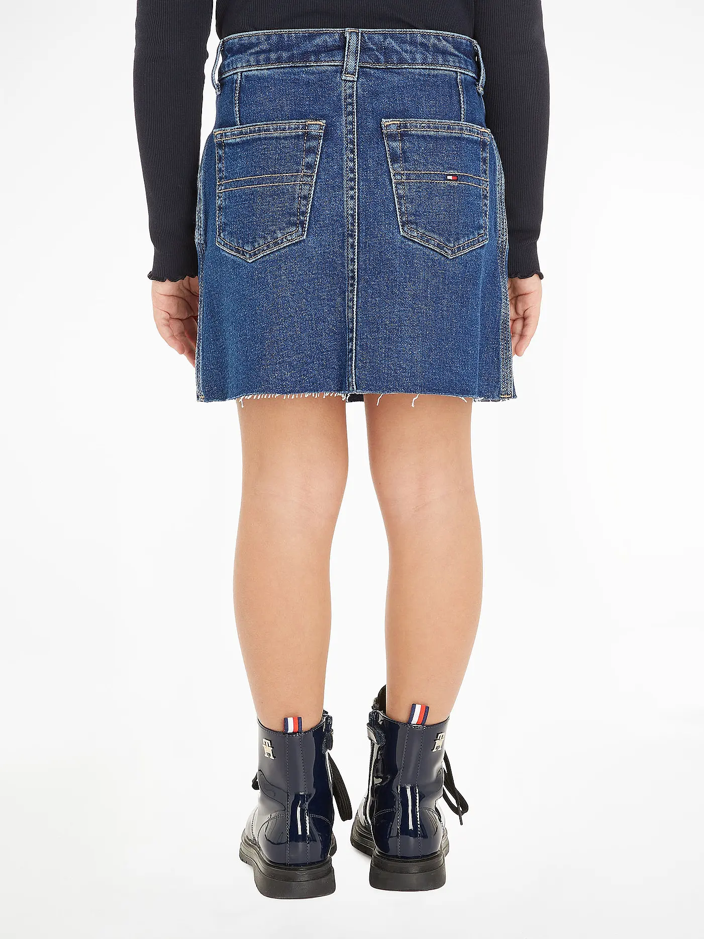 TOMMY HILFIGER | Mädchen Rock | blau