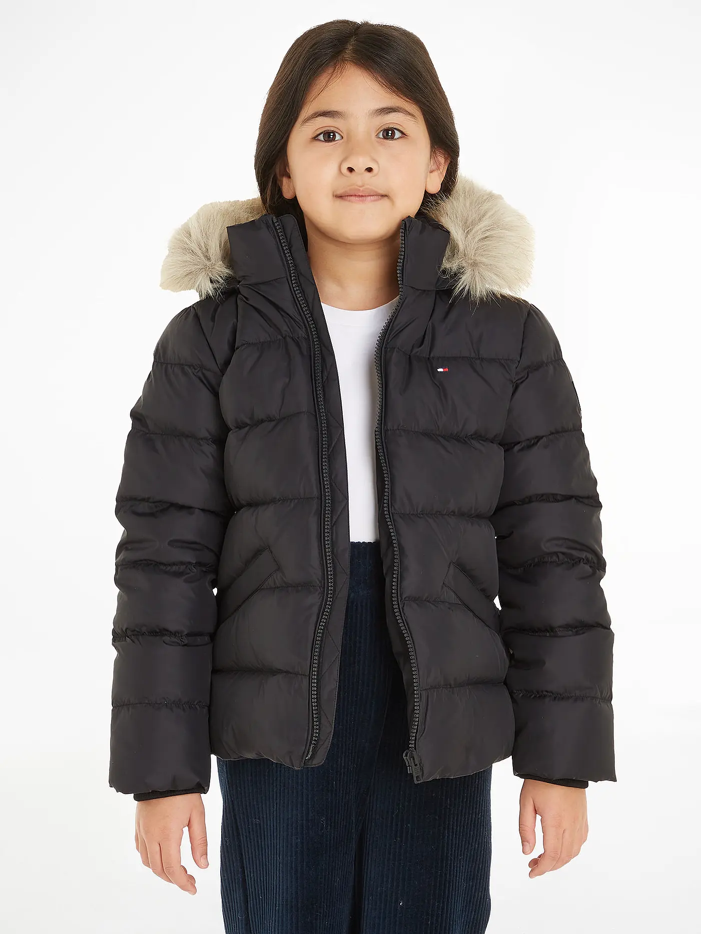 TOMMY HILFIGER | Mädchen Steppjacke | schwarz