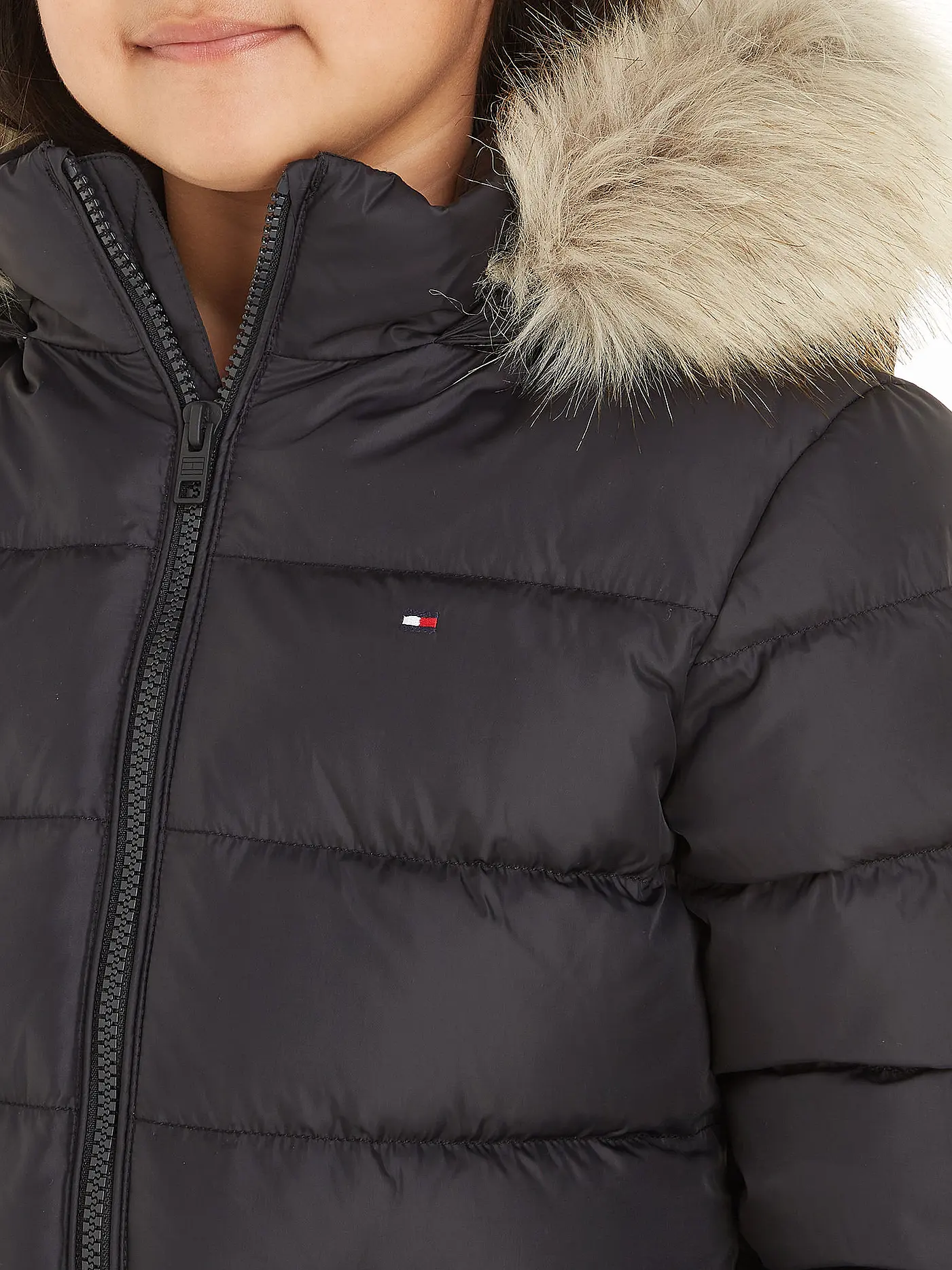 TOMMY HILFIGER | Mädchen Steppjacke | schwarz