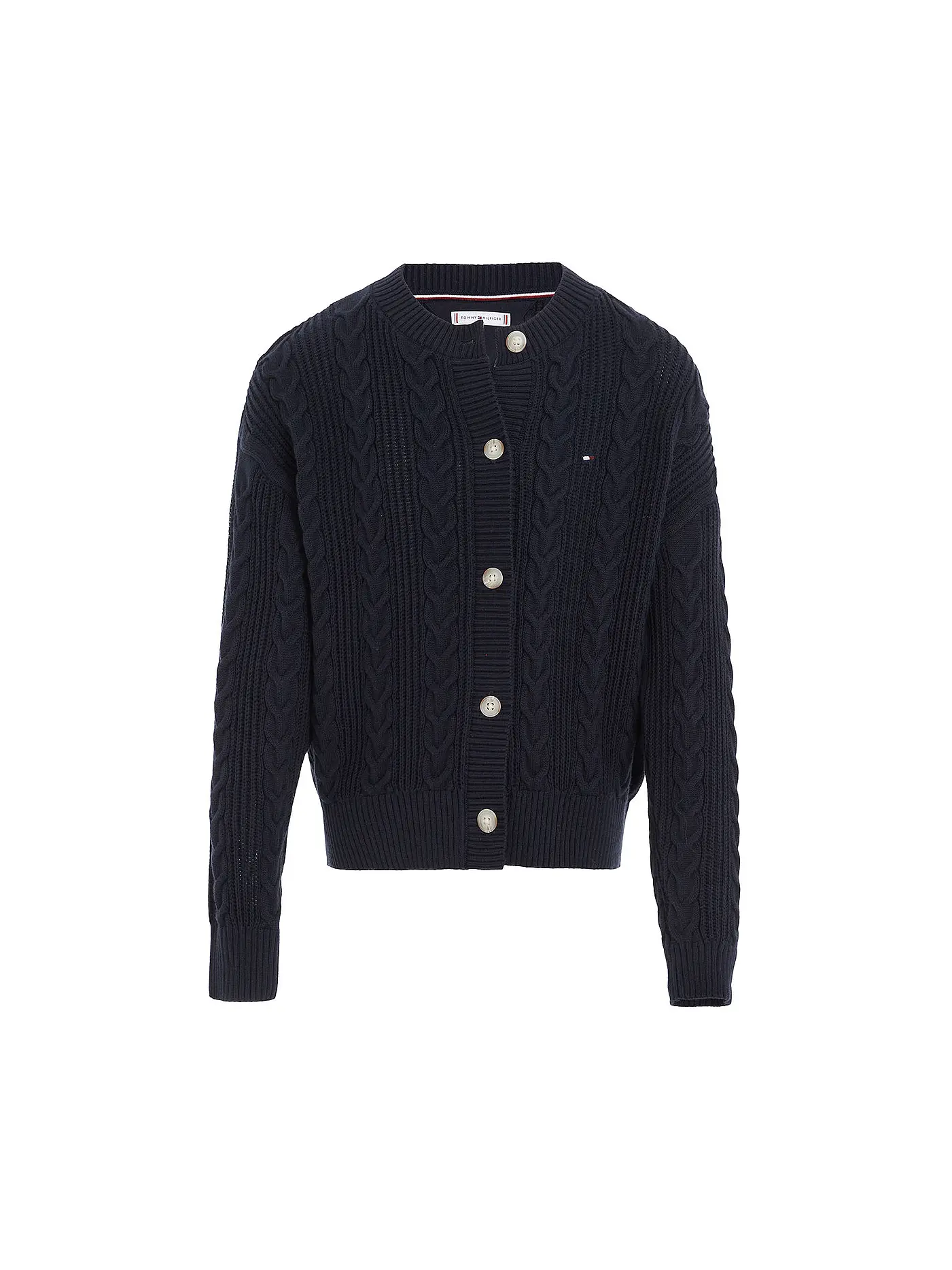 TOMMY HILFIGER | Mädchen Strickjacke | dunkelblau
