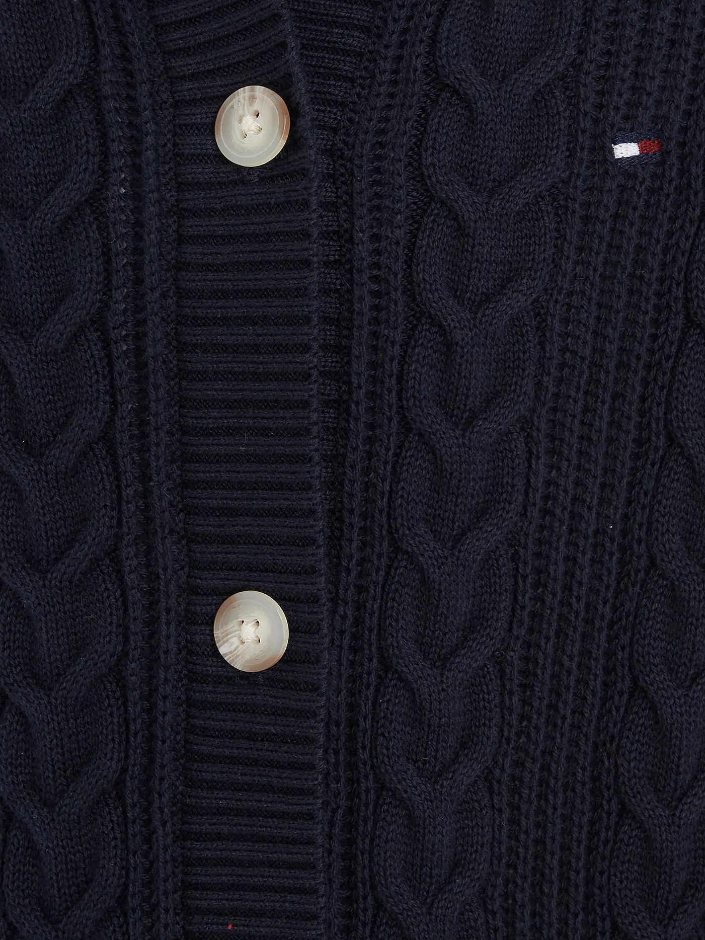 TOMMY HILFIGER | Mädchen Strickjacke | dunkelblau