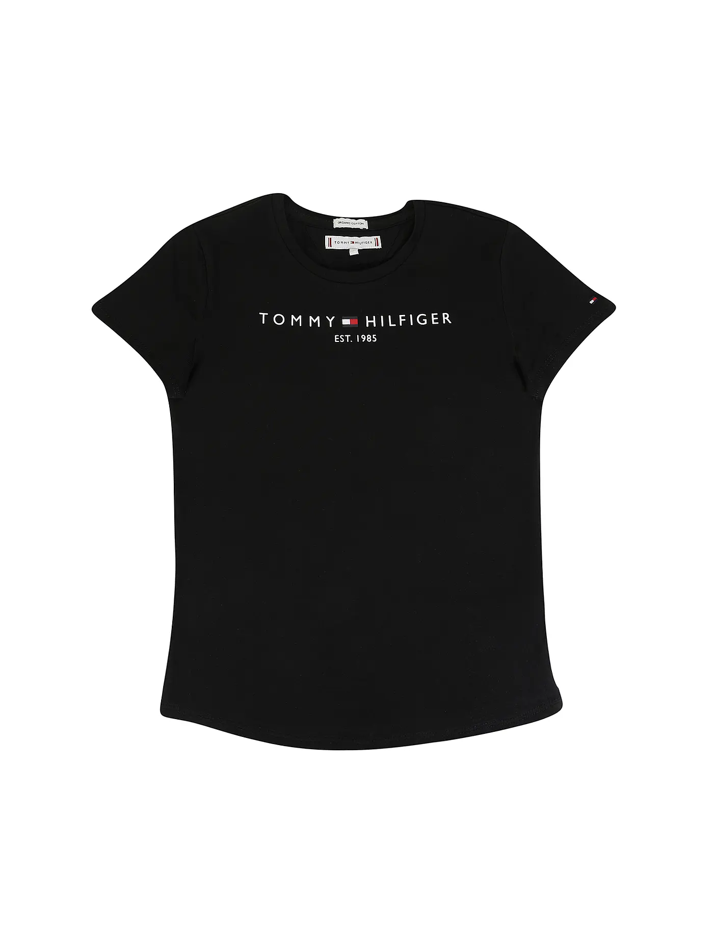 TOMMY HILFIGER | Mädchen T Shirt Essential | schwarz