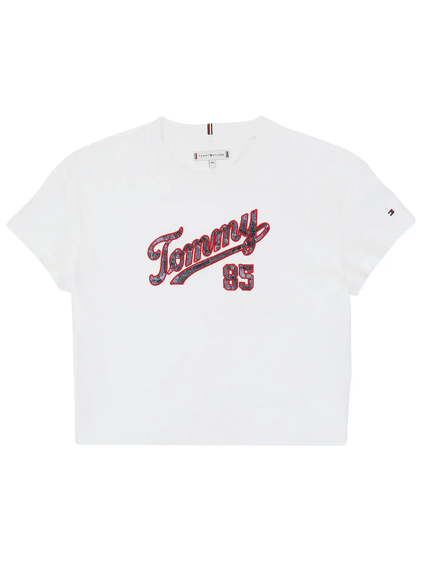 TOMMY HILFIGER | Mädchen T-Shirt | weiss
