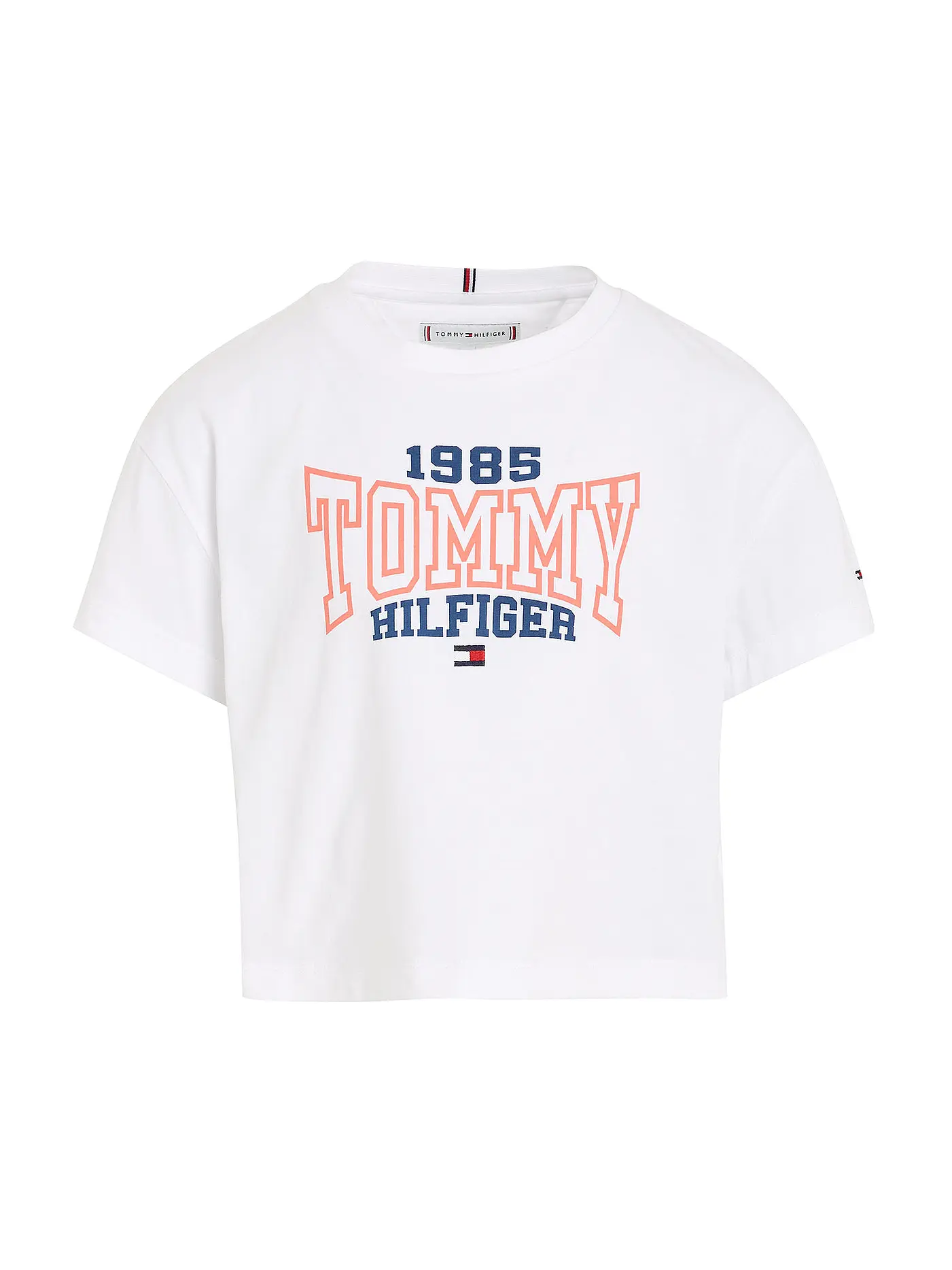 TOMMY HILFIGER | Mädchen T-Shirt | weiss