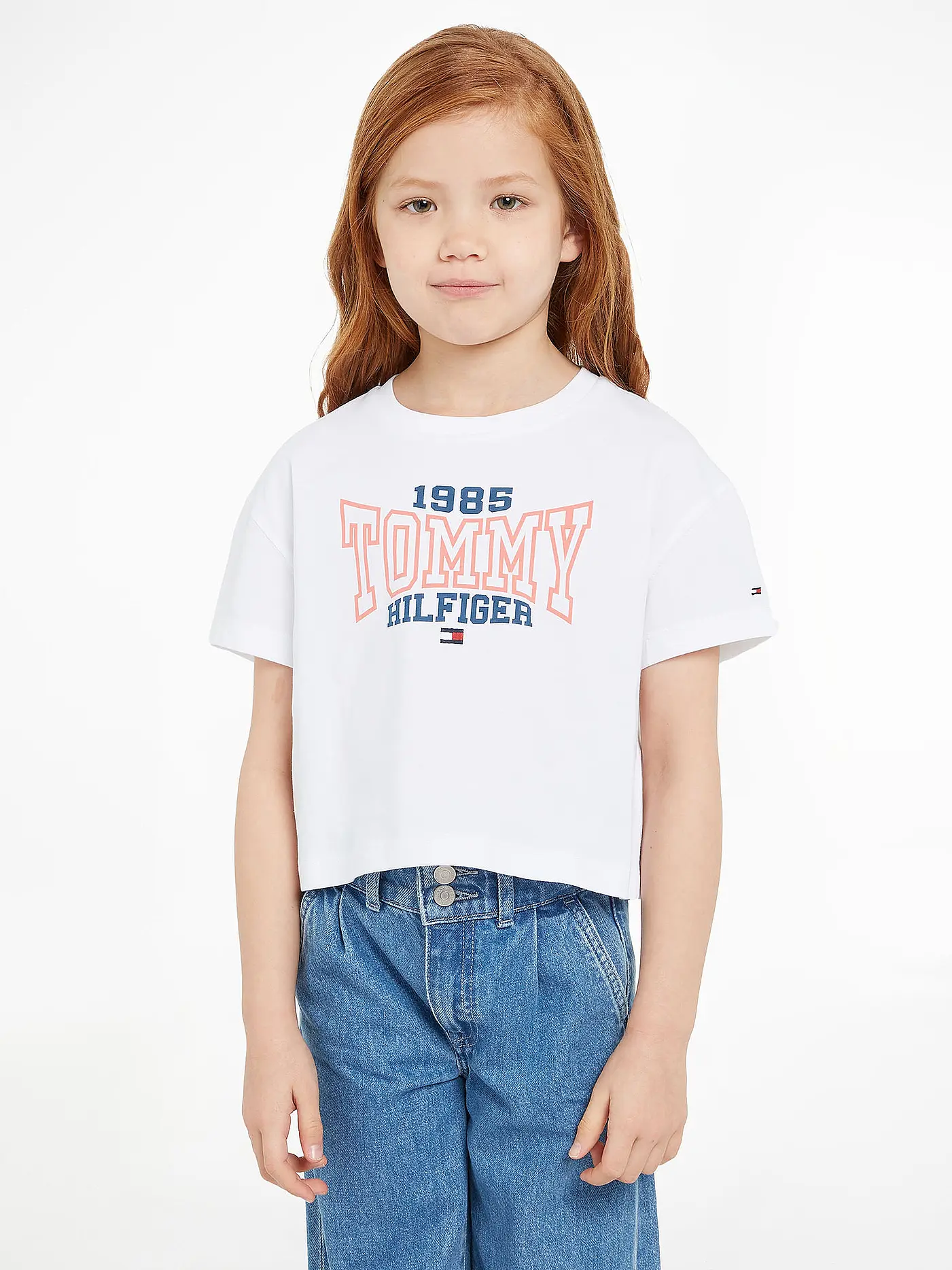 TOMMY HILFIGER | Mädchen T-Shirt | weiss