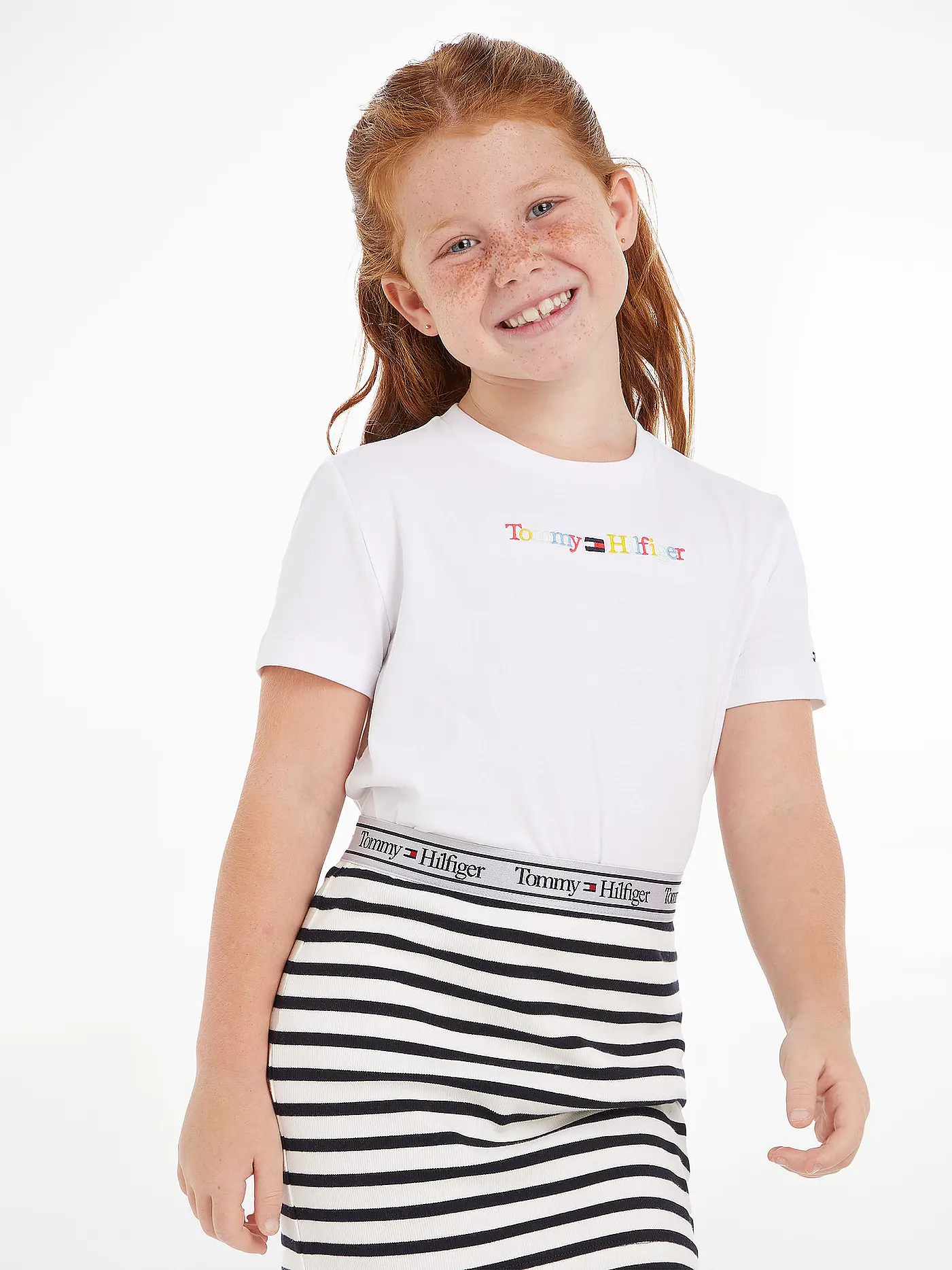 TOMMY HILFIGER | Mädchen T-Shirt | weiss
