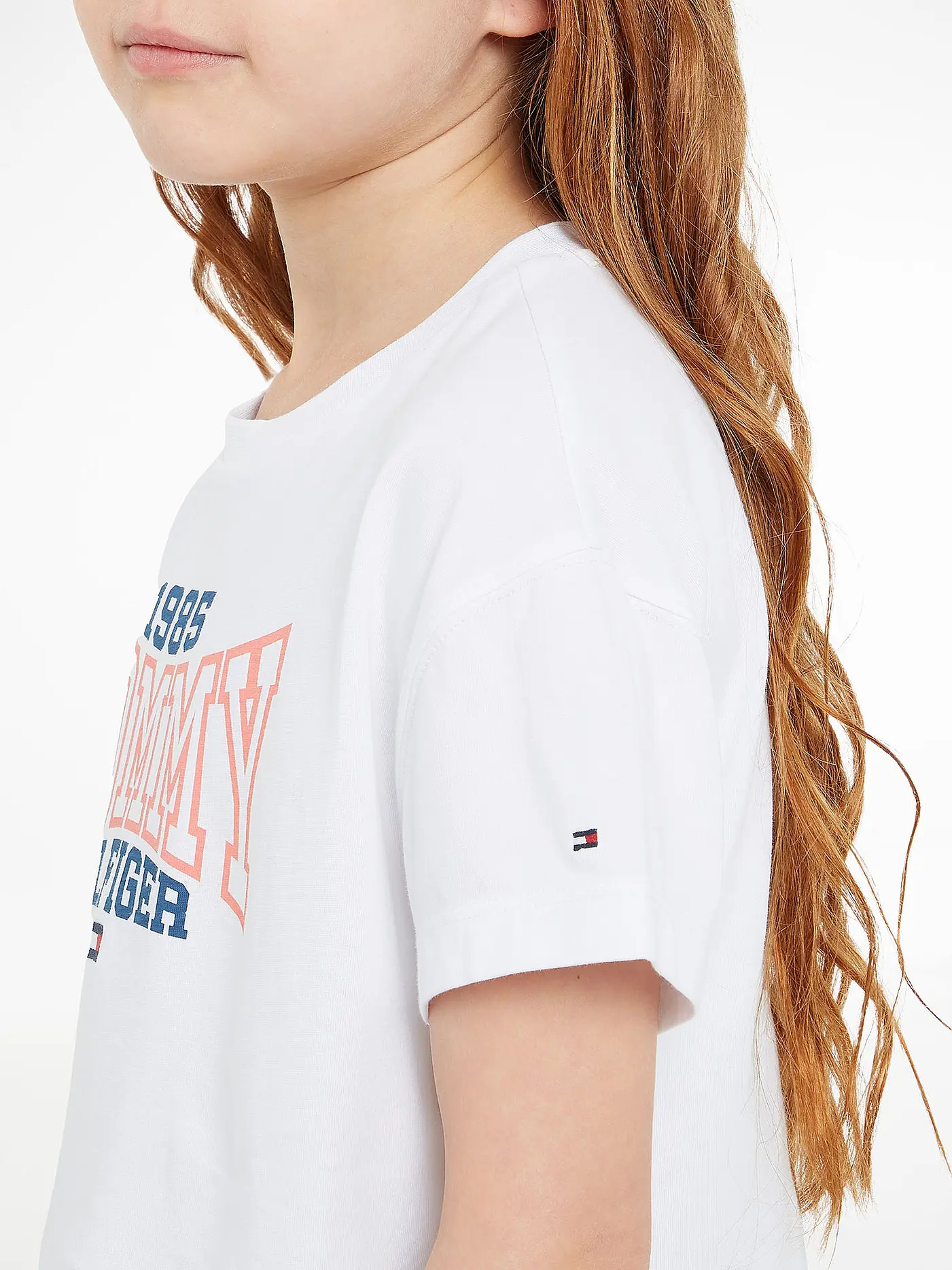 TOMMY HILFIGER | Mädchen T-Shirt | weiss