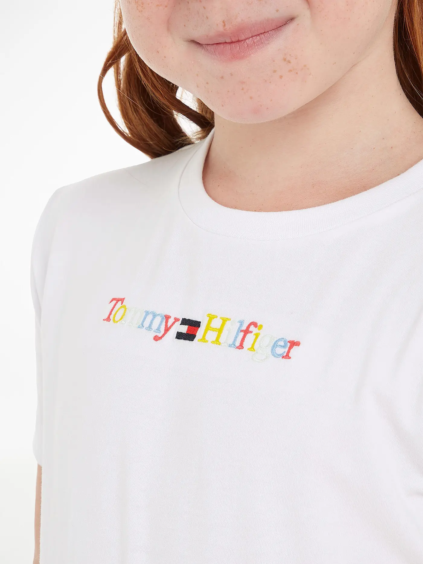 TOMMY HILFIGER | Mädchen T-Shirt | weiss