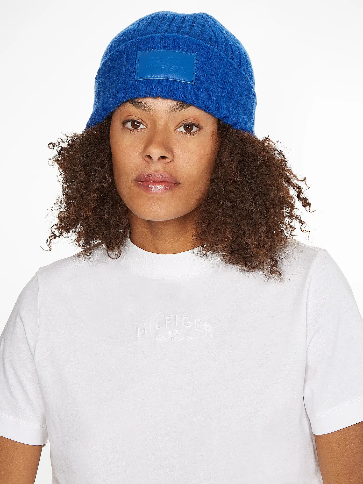 TOMMY HILFIGER | Mütze - Haube  | blau