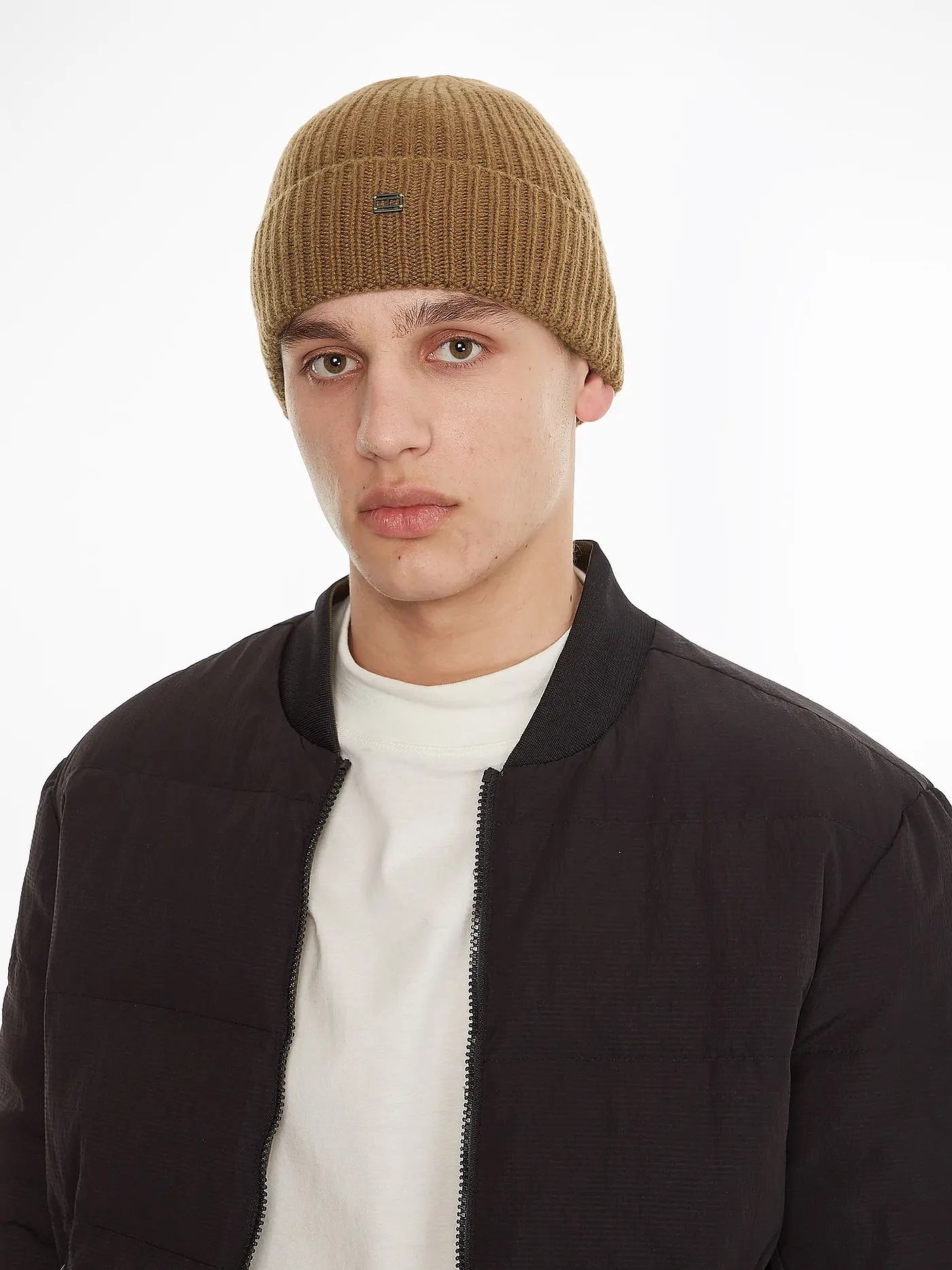 TOMMY HILFIGER | Mütze - Haube  | Camel