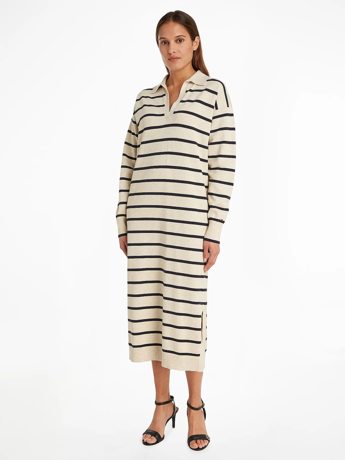 TOMMY HILFIGER | Midikleid | beige