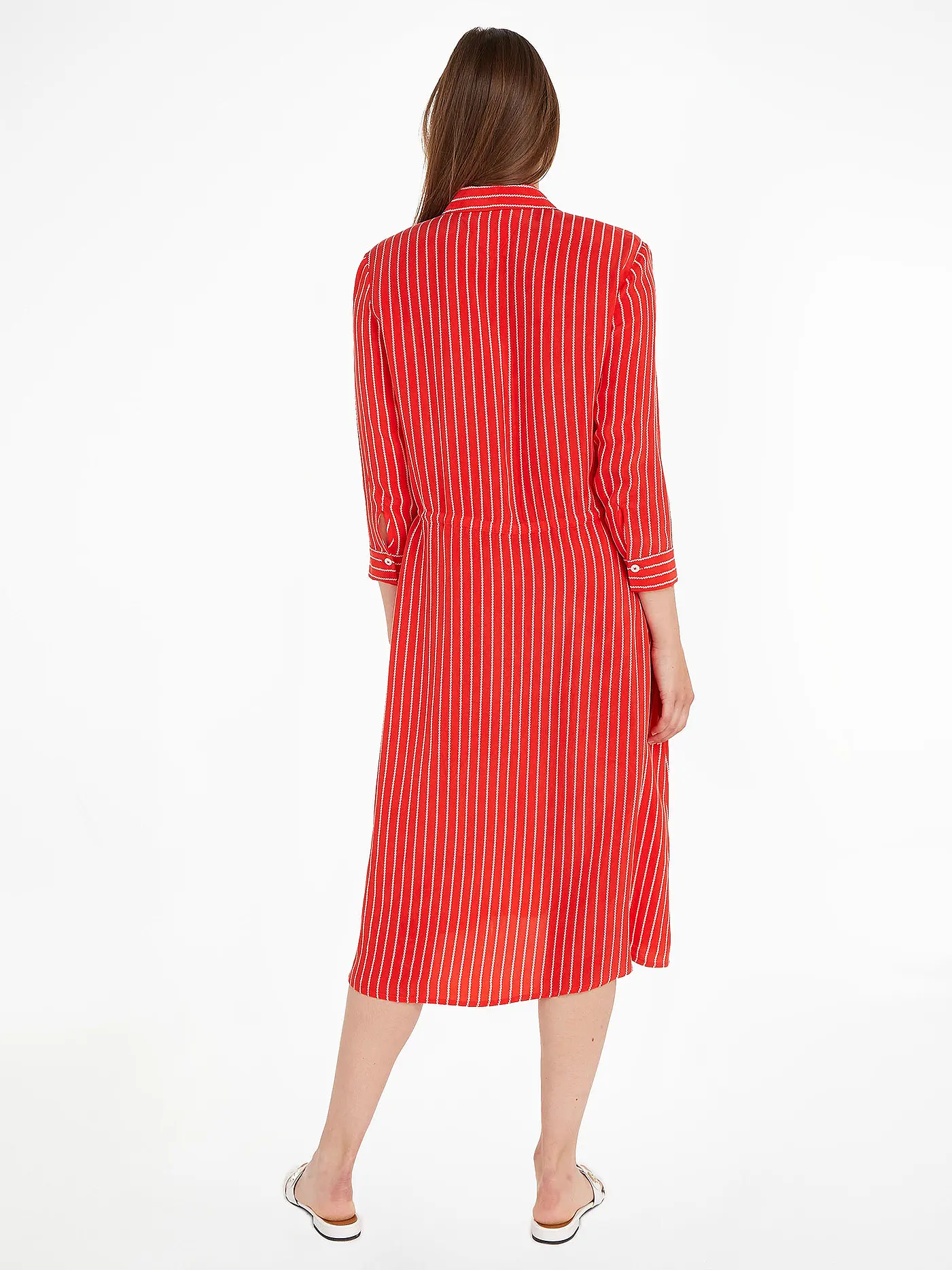 TOMMY HILFIGER | Midikleid | rot