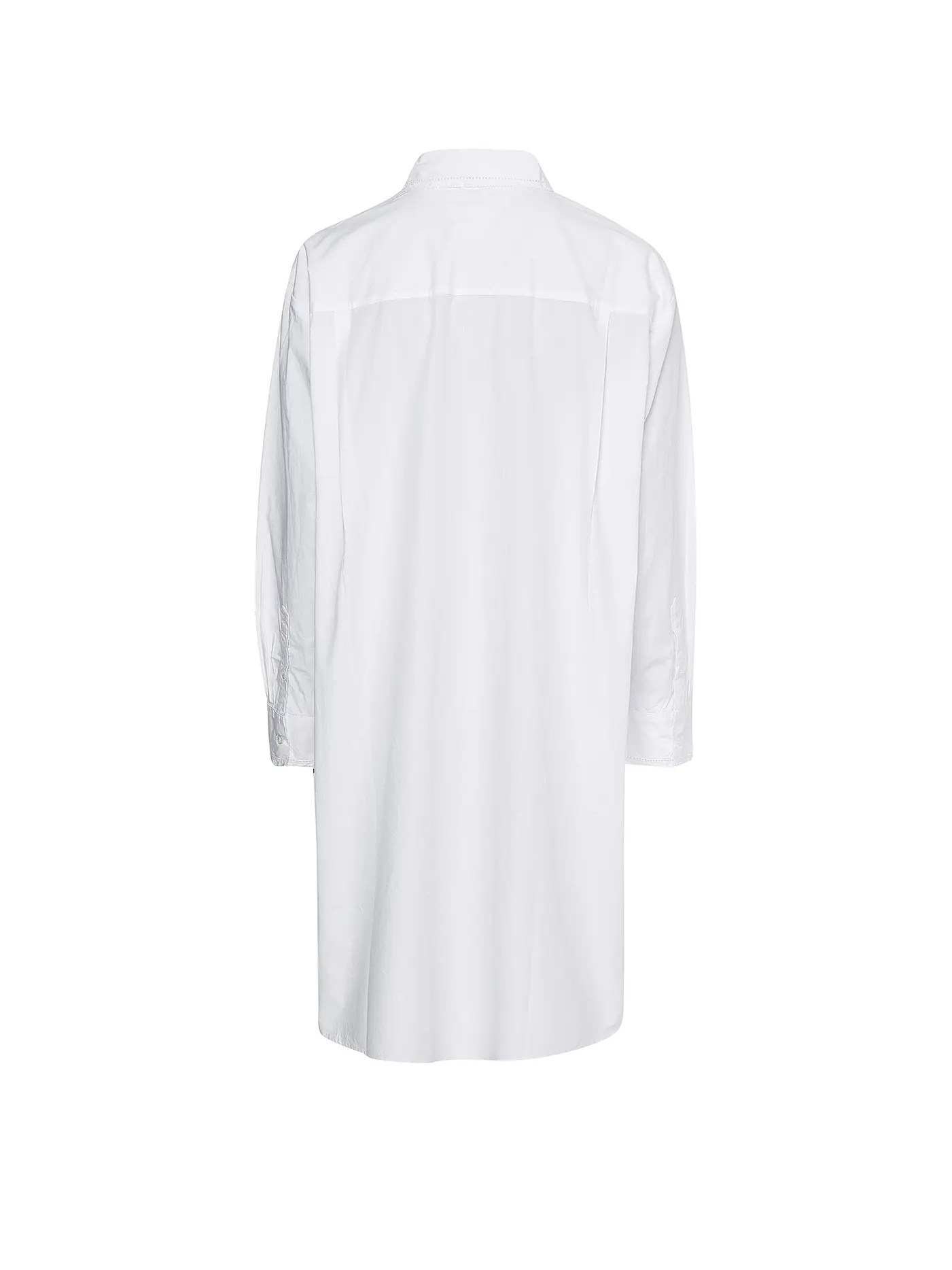 TOMMY HILFIGER | Minikleid - Hemdblusenkleid | weiss