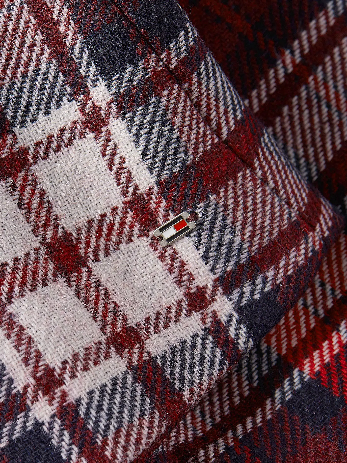 TOMMY HILFIGER | Minirock | dunkelrot