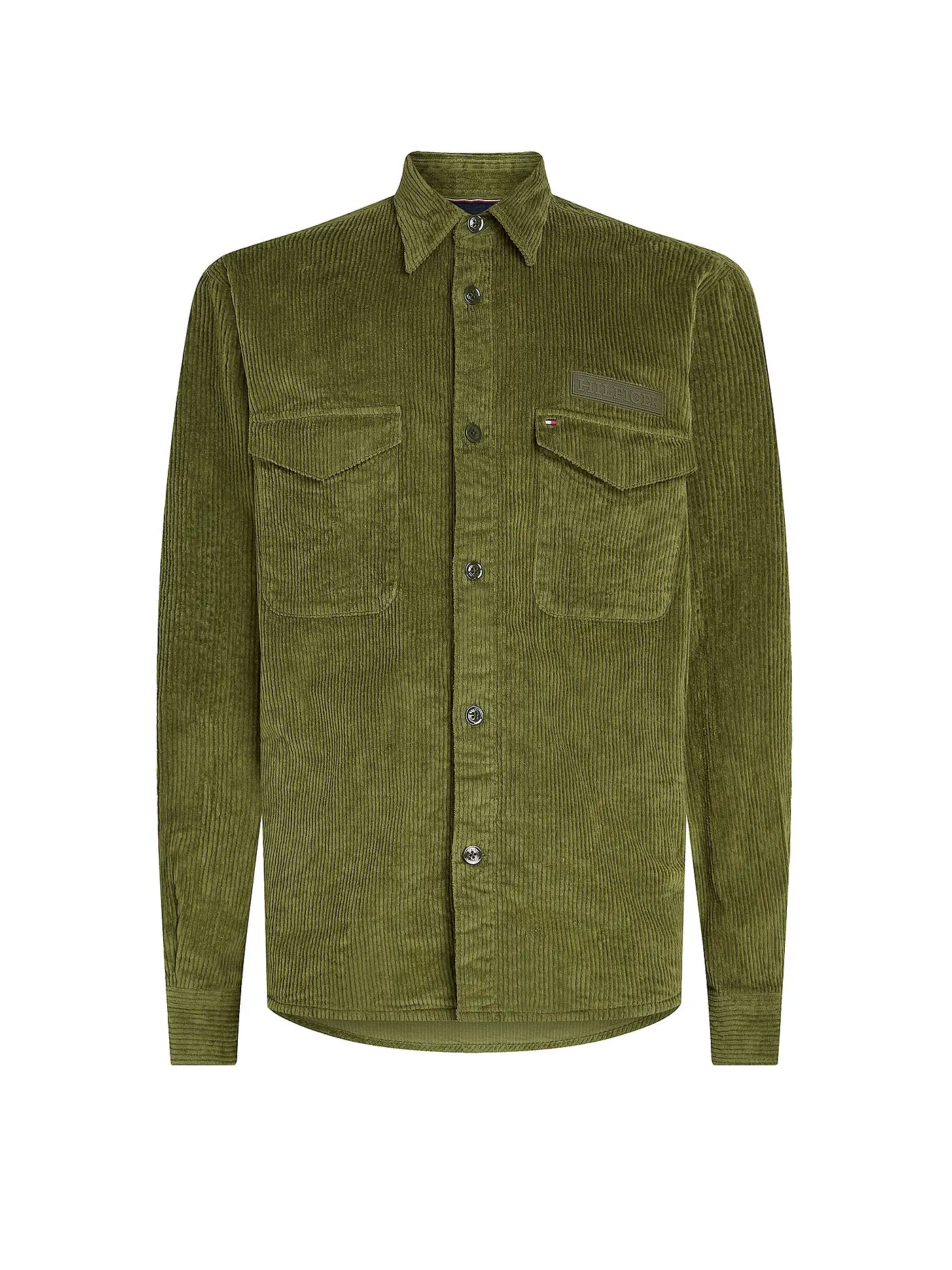 TOMMY HILFIGER | Overshirt | olive