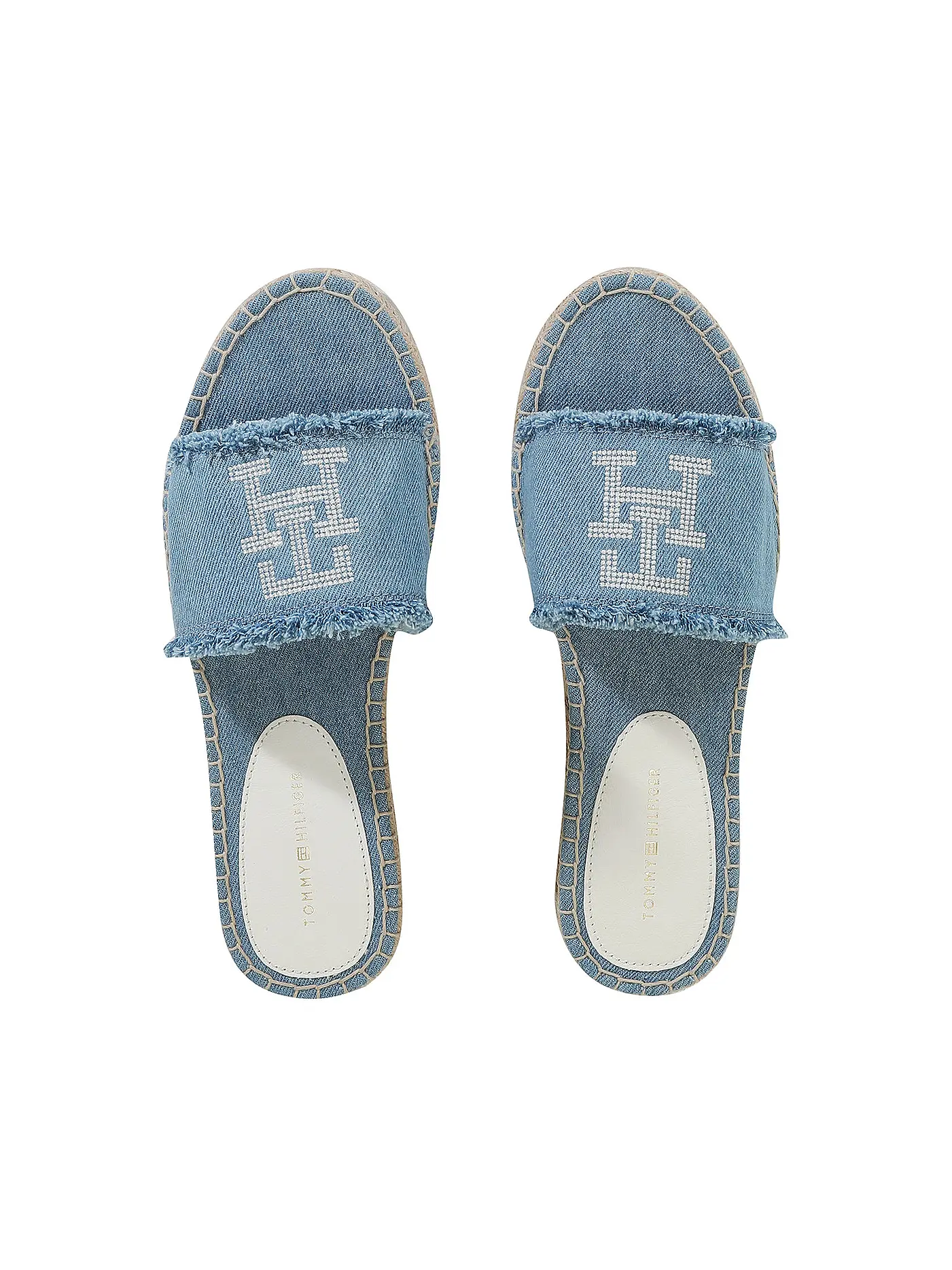 TOMMY HILFIGER | Pantoletten | hellblau