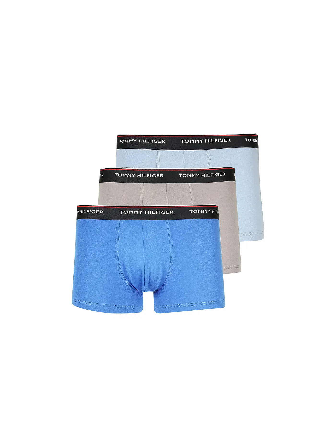 TOMMY HILFIGER | Pants 3er Pkg blau grau | blau