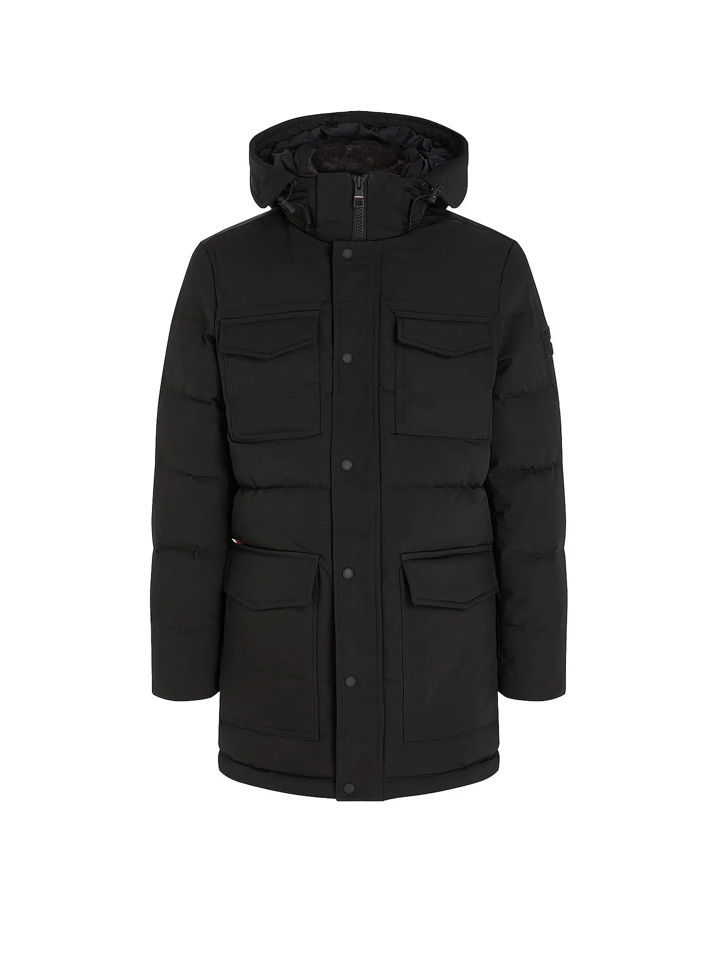 TOMMY HILFIGER | Parka | schwarz