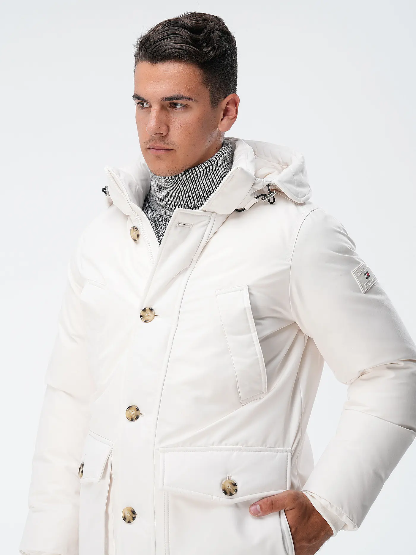 TOMMY HILFIGER | Parka | creme