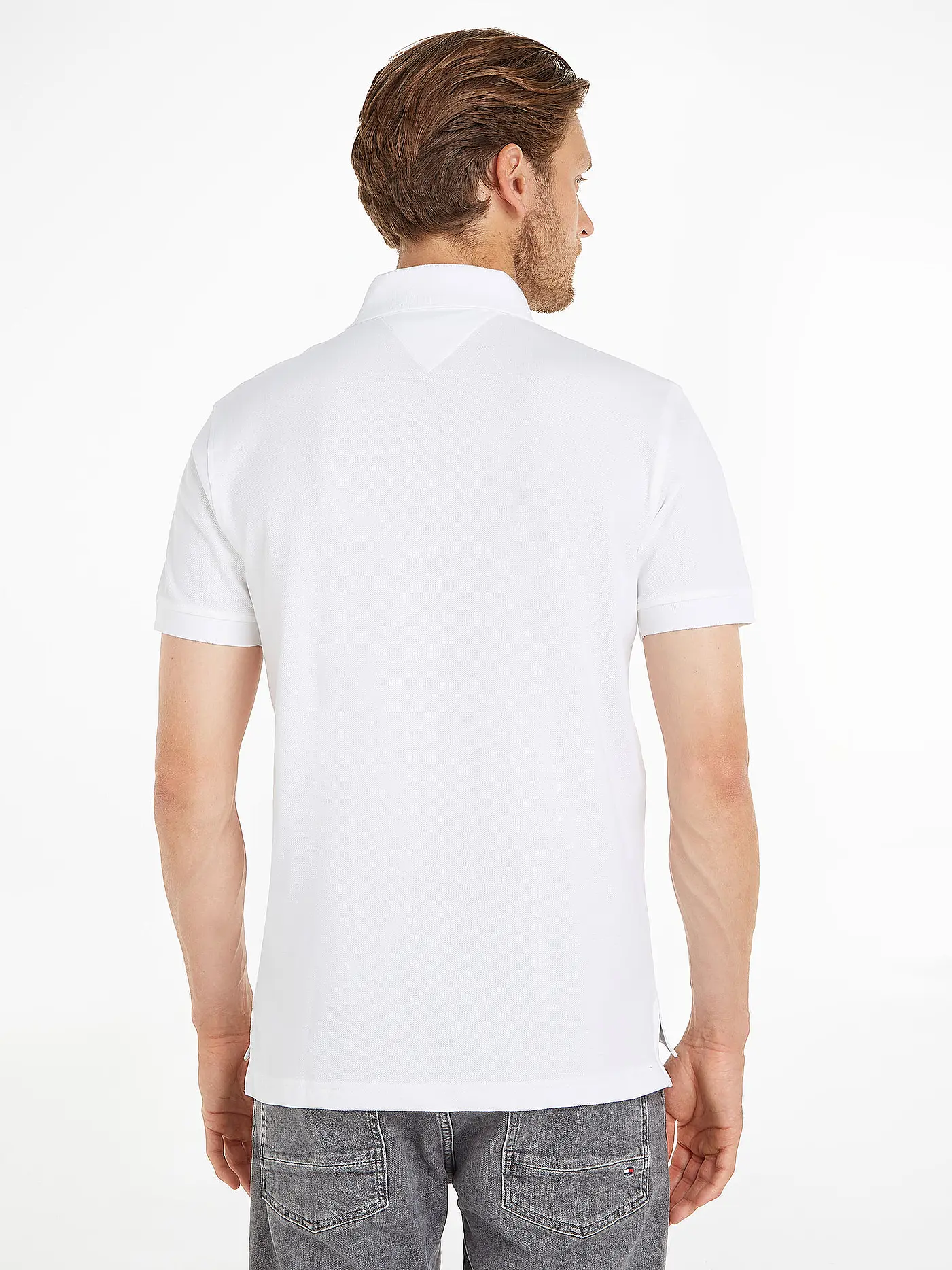 TOMMY HILFIGER | Poloshirt Regular Fit "Performance" | weiss