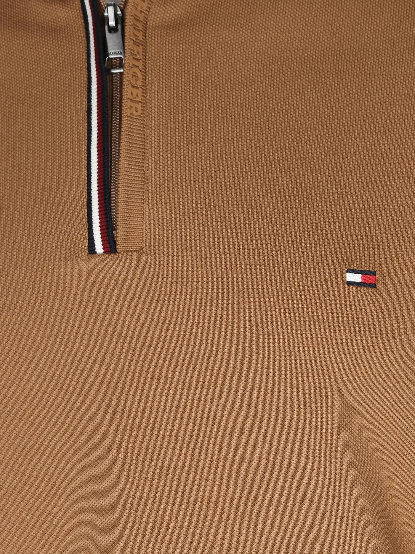 TOMMY HILFIGER | Poloshirt Slim Fit | camel
