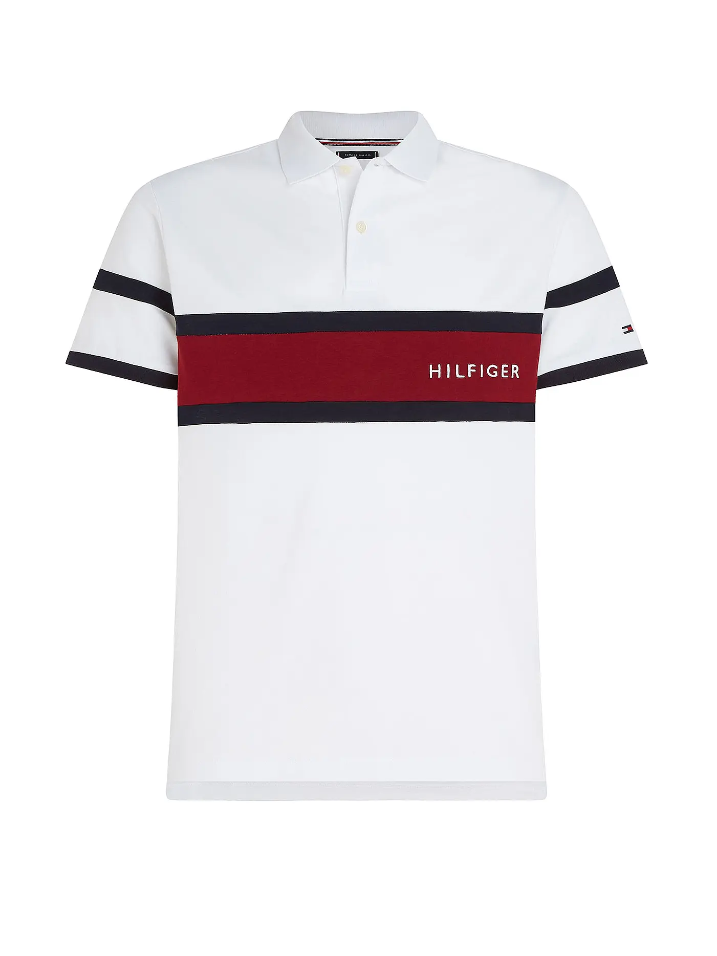 TOMMY HILFIGER | Poloshirt | weiss