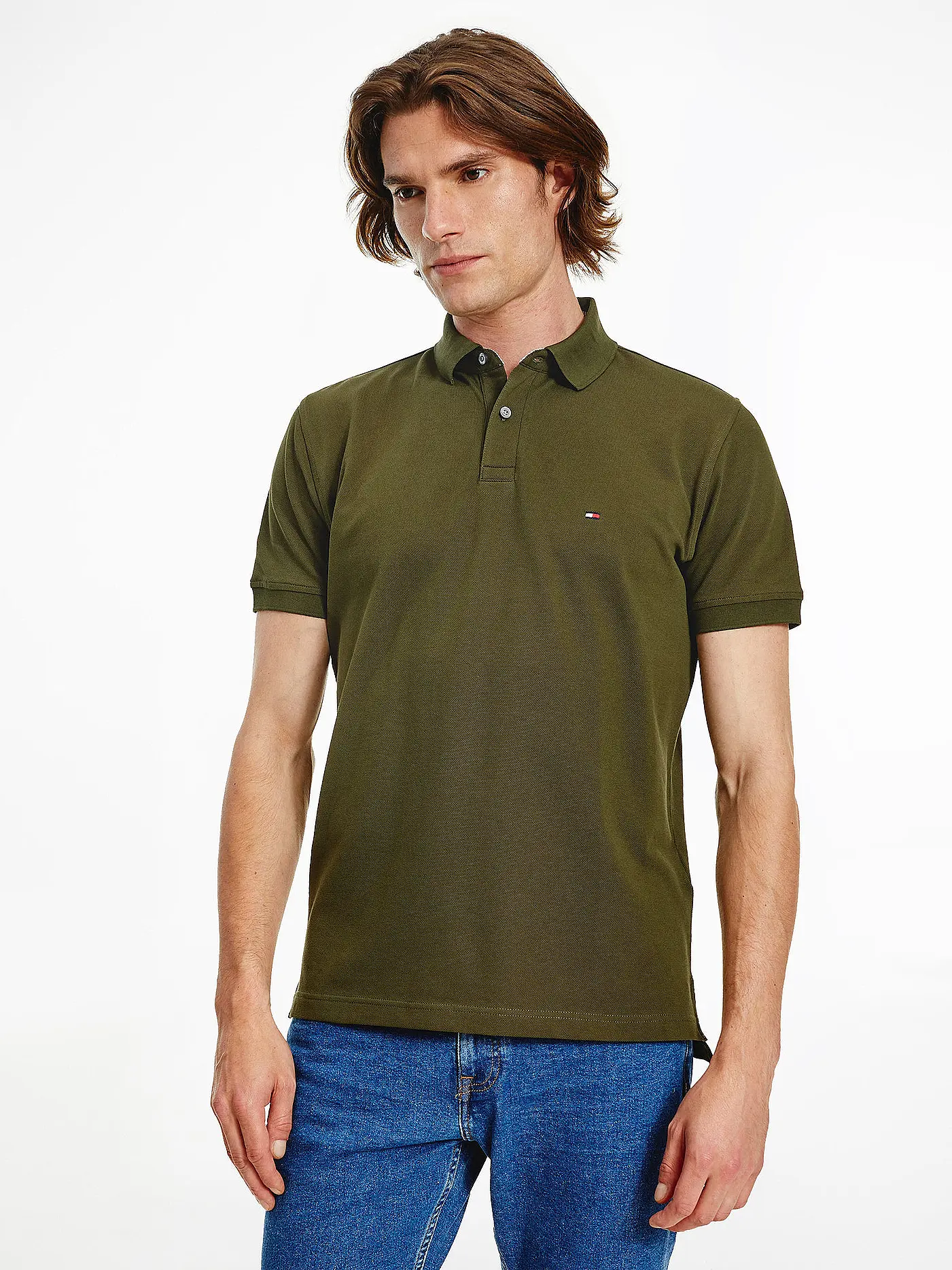 TOMMY HILFIGER | Poloshirt | olive
