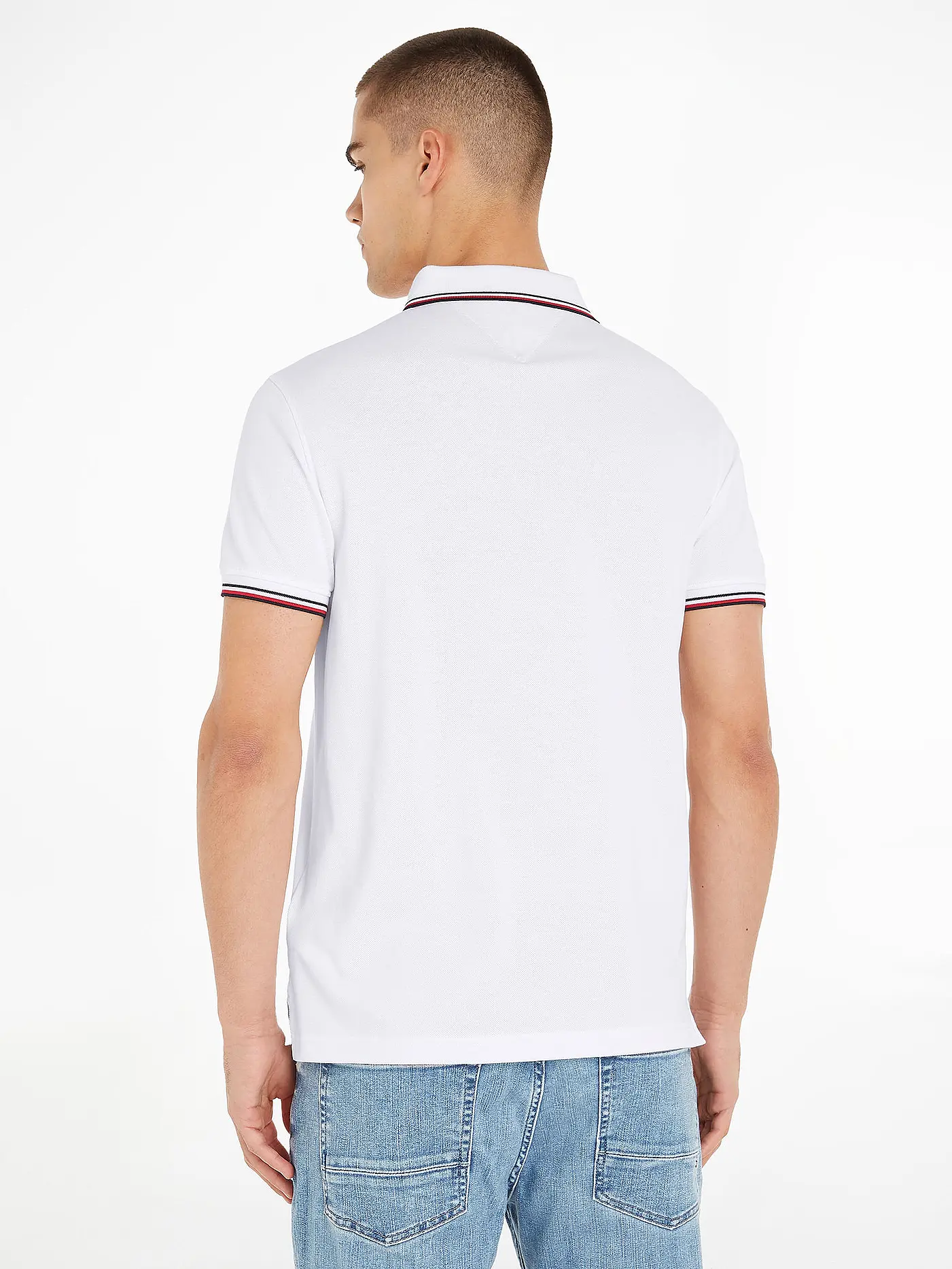 TOMMY HILFIGER | Poloshirt | weiss