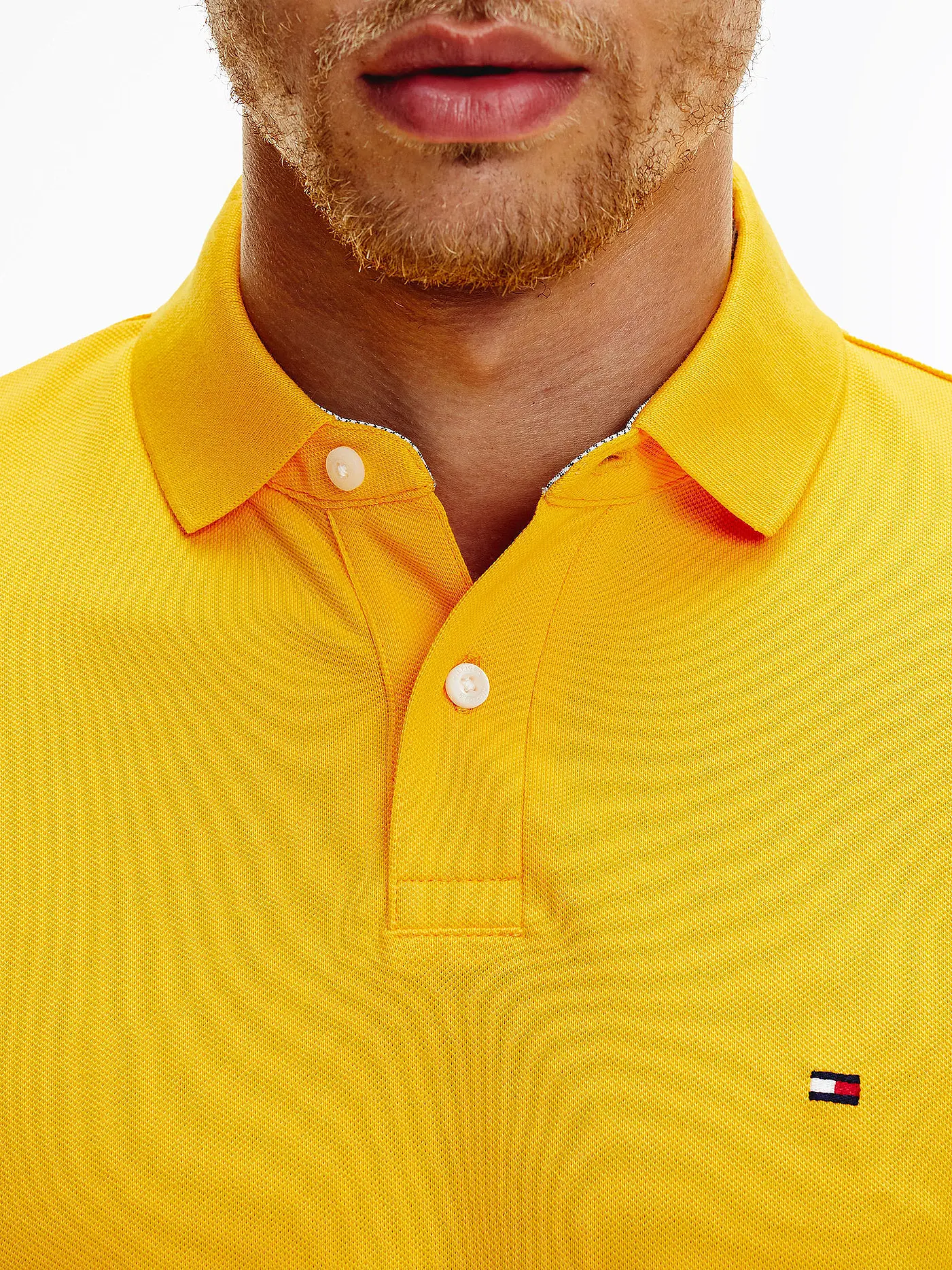 TOMMY HILFIGER | Poloshirt | gelb