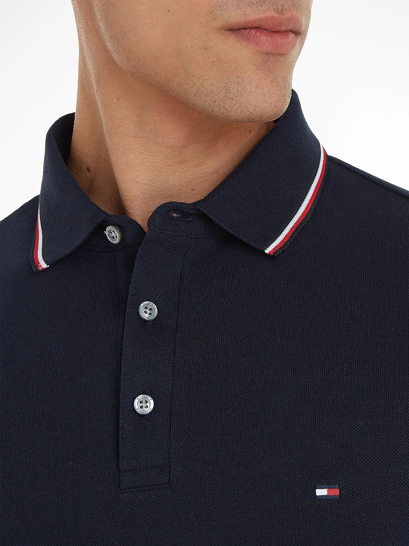 TOMMY HILFIGER | Poloshirt | blau