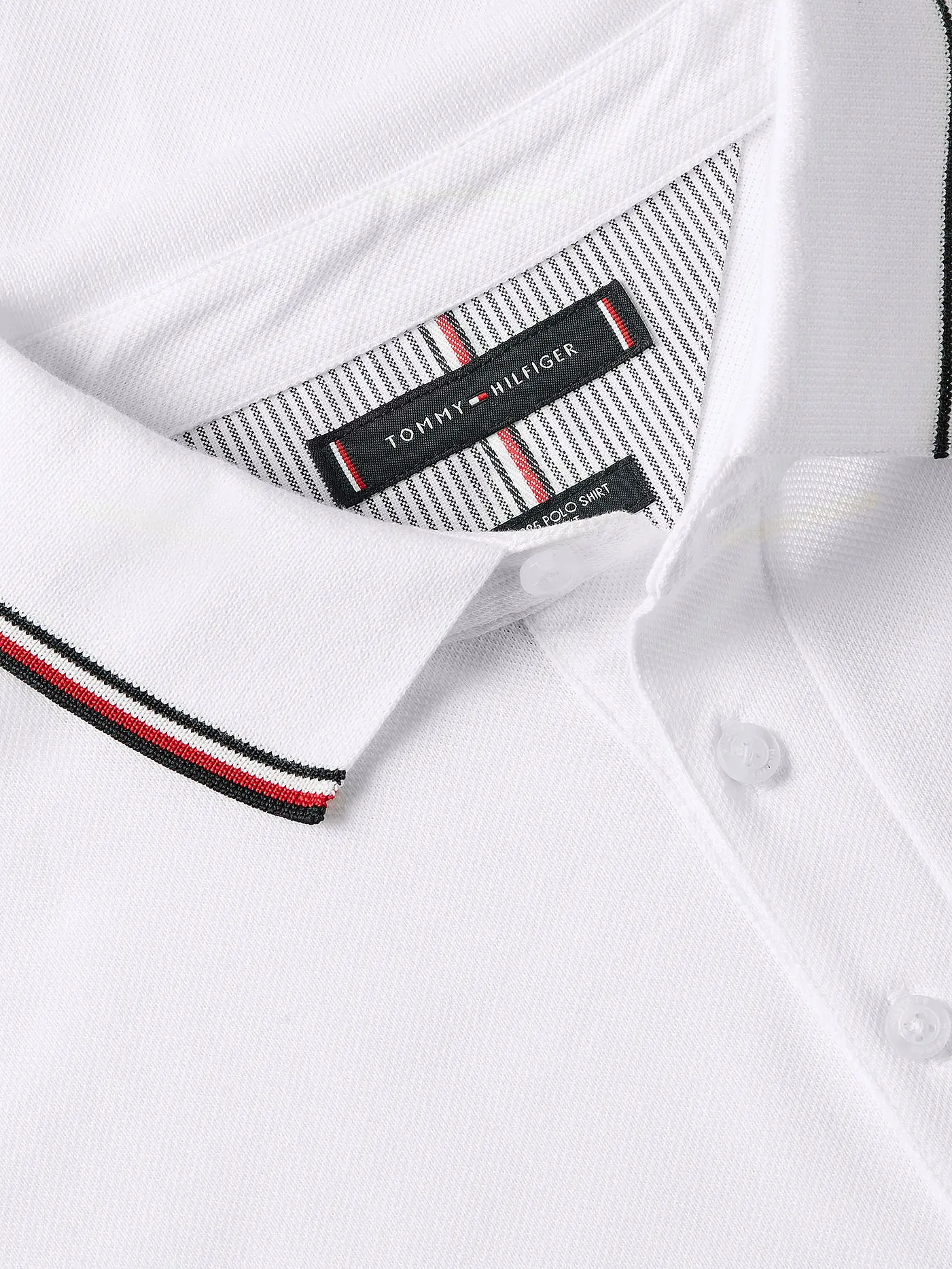 TOMMY HILFIGER | Poloshirt | weiss