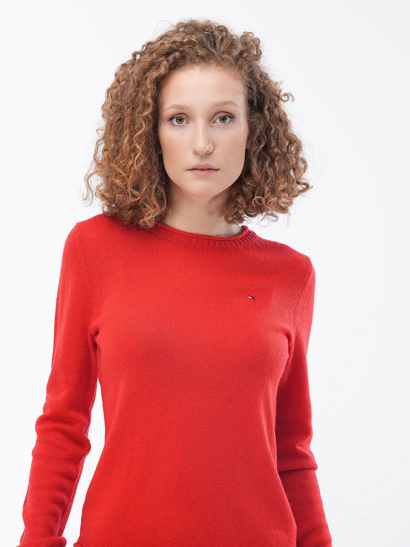 TOMMY HILFIGER | Pullover | rot