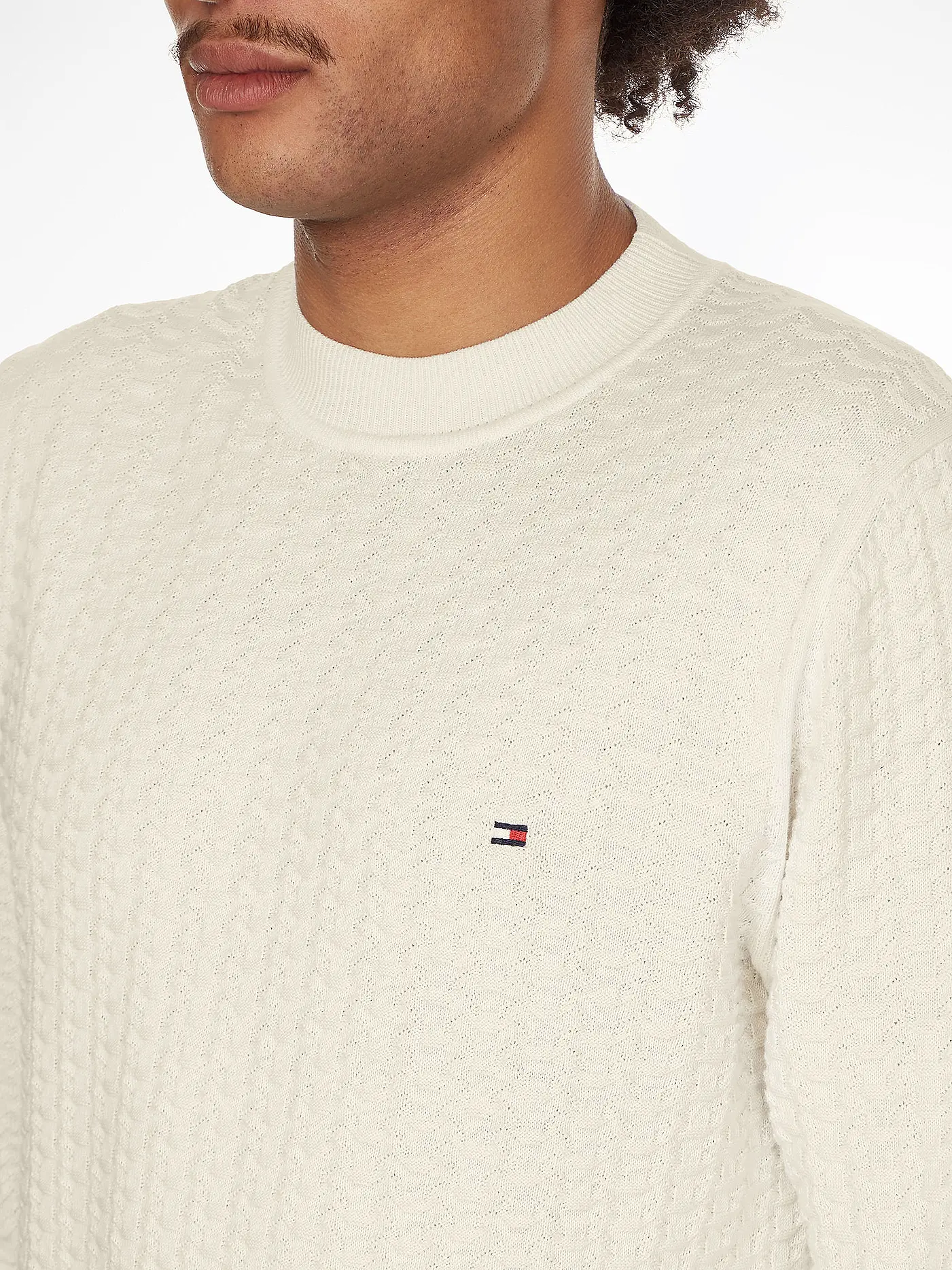 TOMMY HILFIGER | Pullover | weiss