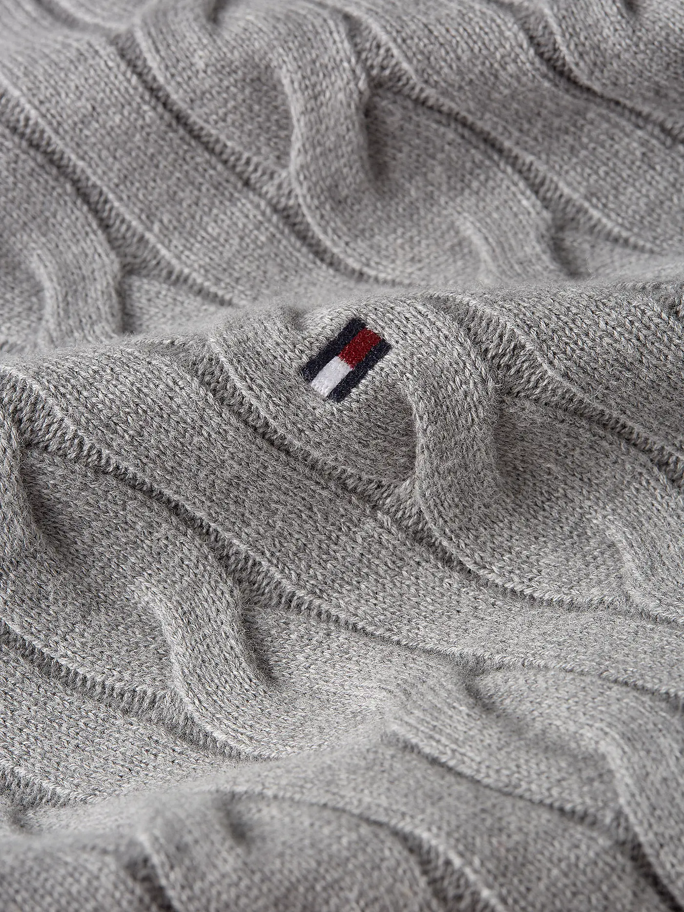 TOMMY HILFIGER | Pullover | hellgrau