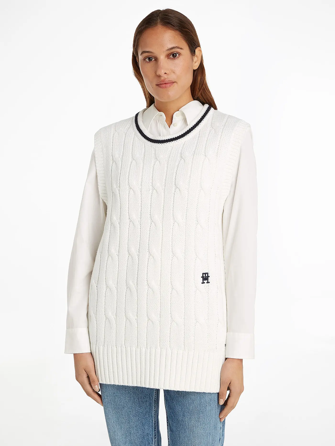 TOMMY HILFIGER | Pullunder | creme