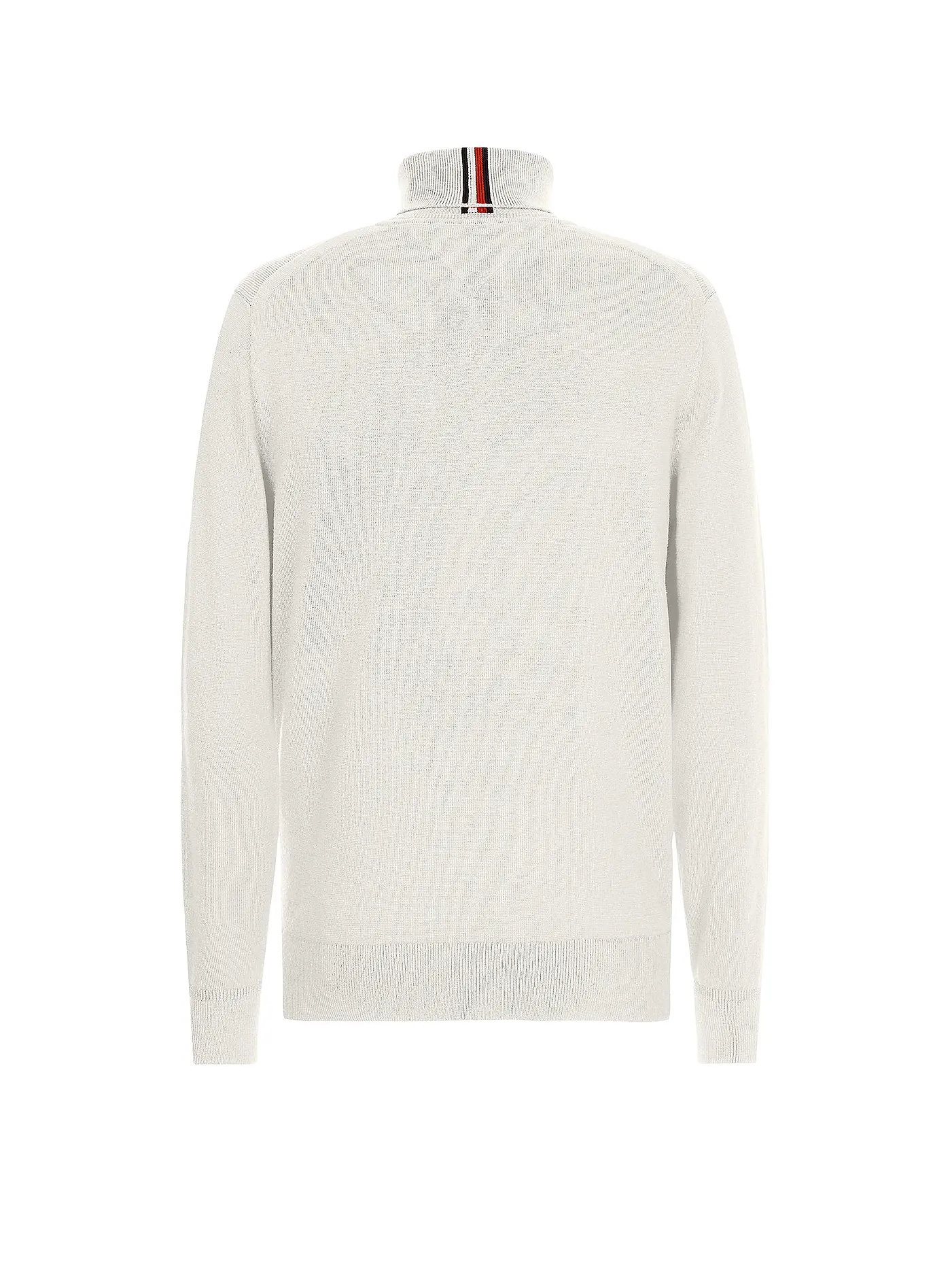 TOMMY HILFIGER | Rollkragenpullover Cotton Cashmere | weiss