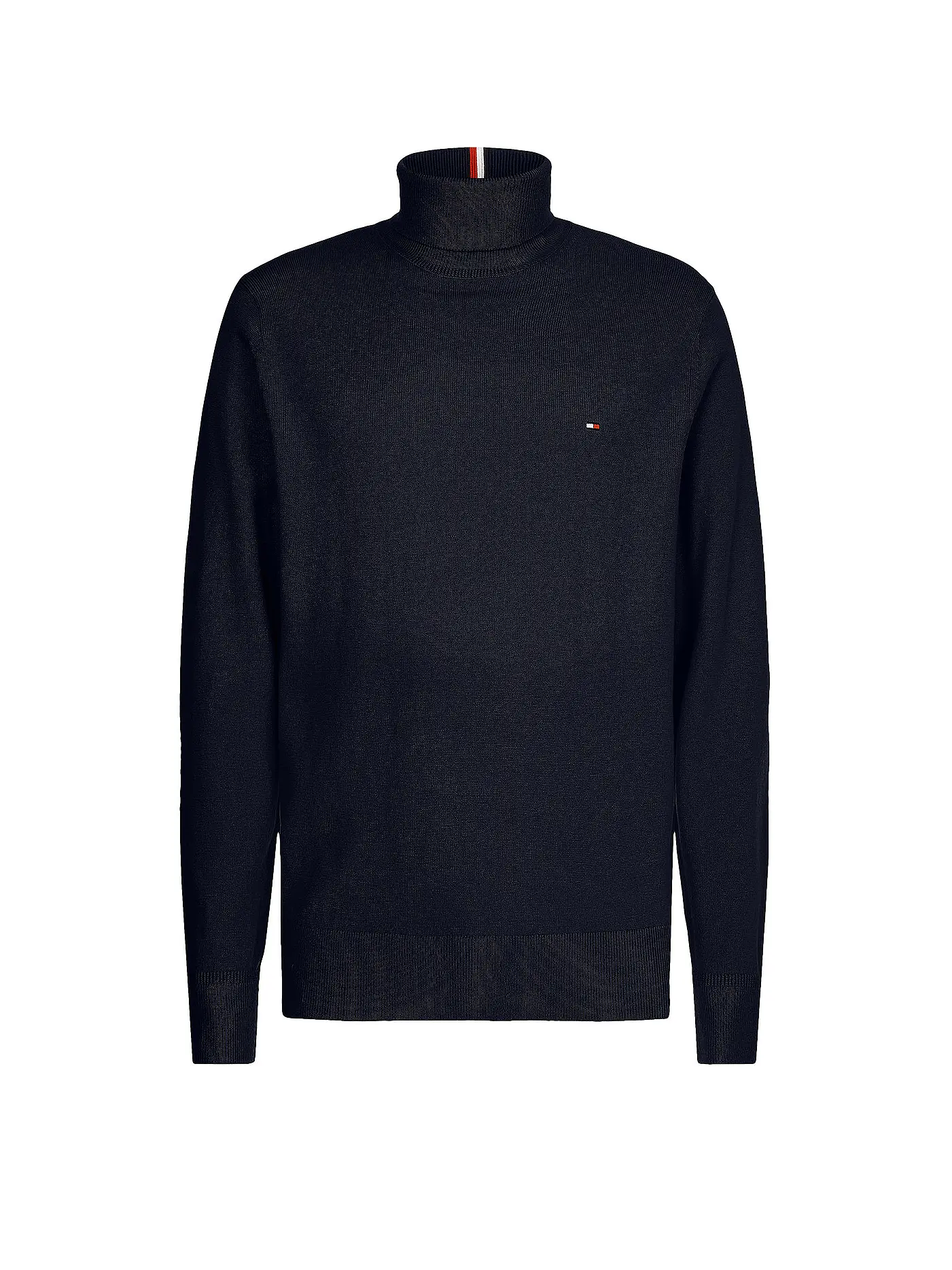 TOMMY HILFIGER | Rollkragenpullover | blau