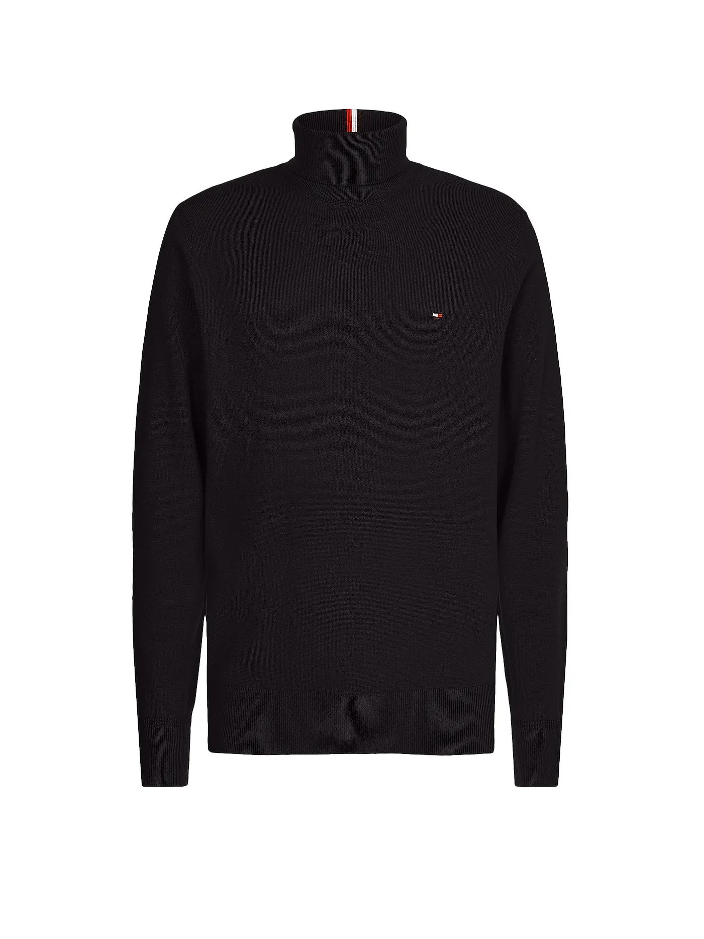 TOMMY HILFIGER | Rollkragenpullover | schwarz