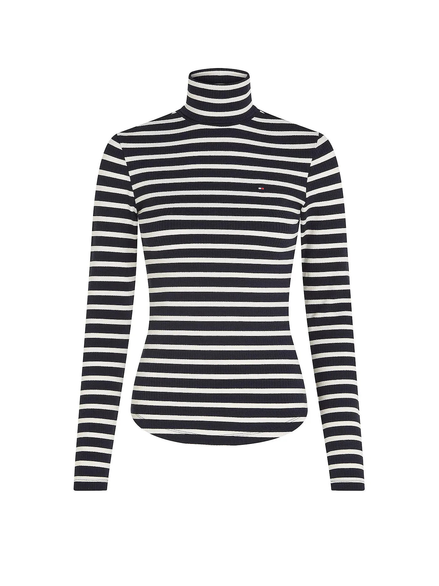 TOMMY HILFIGER | Rollkragenshirt | dunkelblau