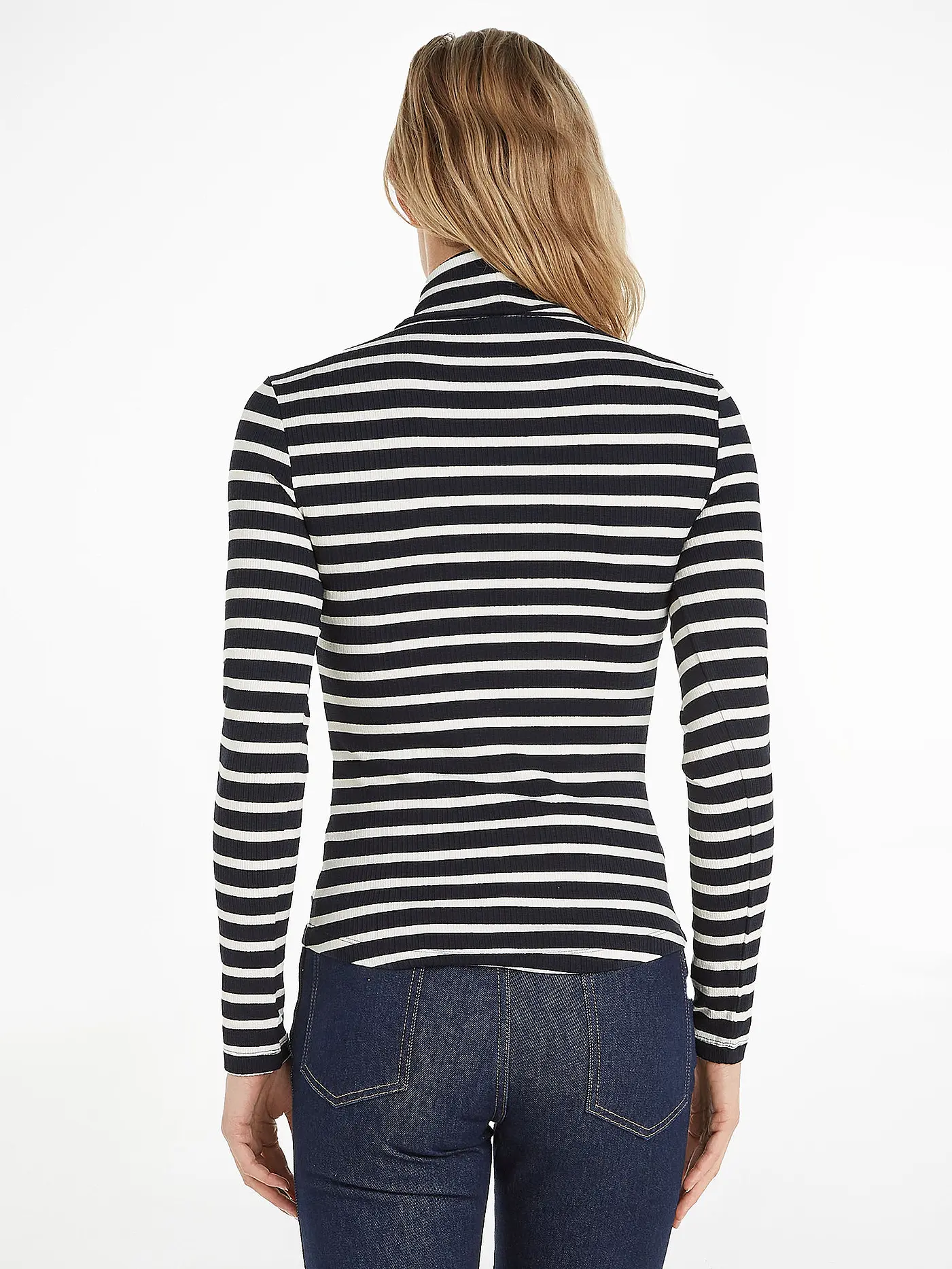 TOMMY HILFIGER | Rollkragenshirt | dunkelblau
