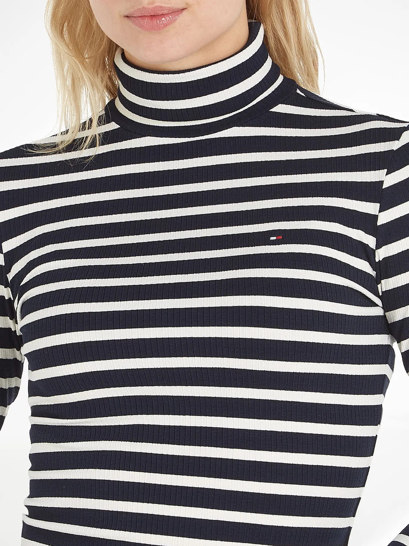 TOMMY HILFIGER | Rollkragenshirt | dunkelblau